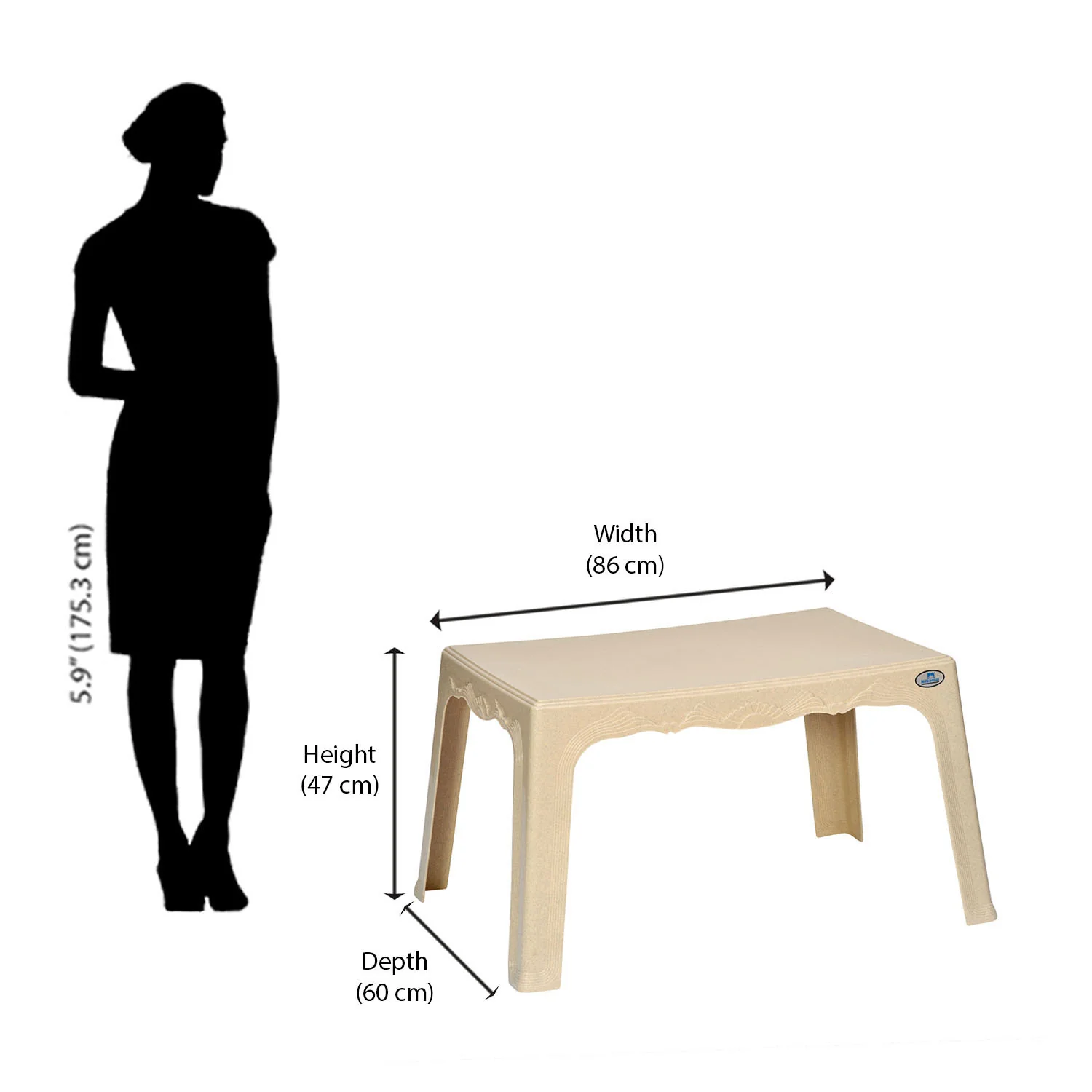 Nilkamal MAGNUM Center Table - Image 8