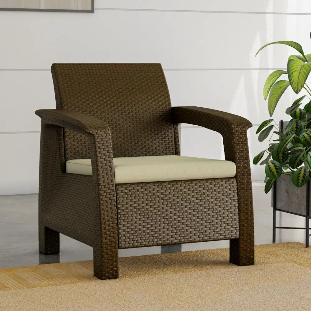 Nilkamal Goa Sofa Set with Cushion (3+1+1 Seater) - Image 12