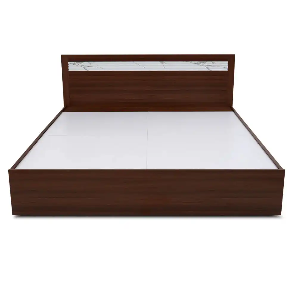 Nilkamal Akin King Bed without Storage (Walnut) - Image 10