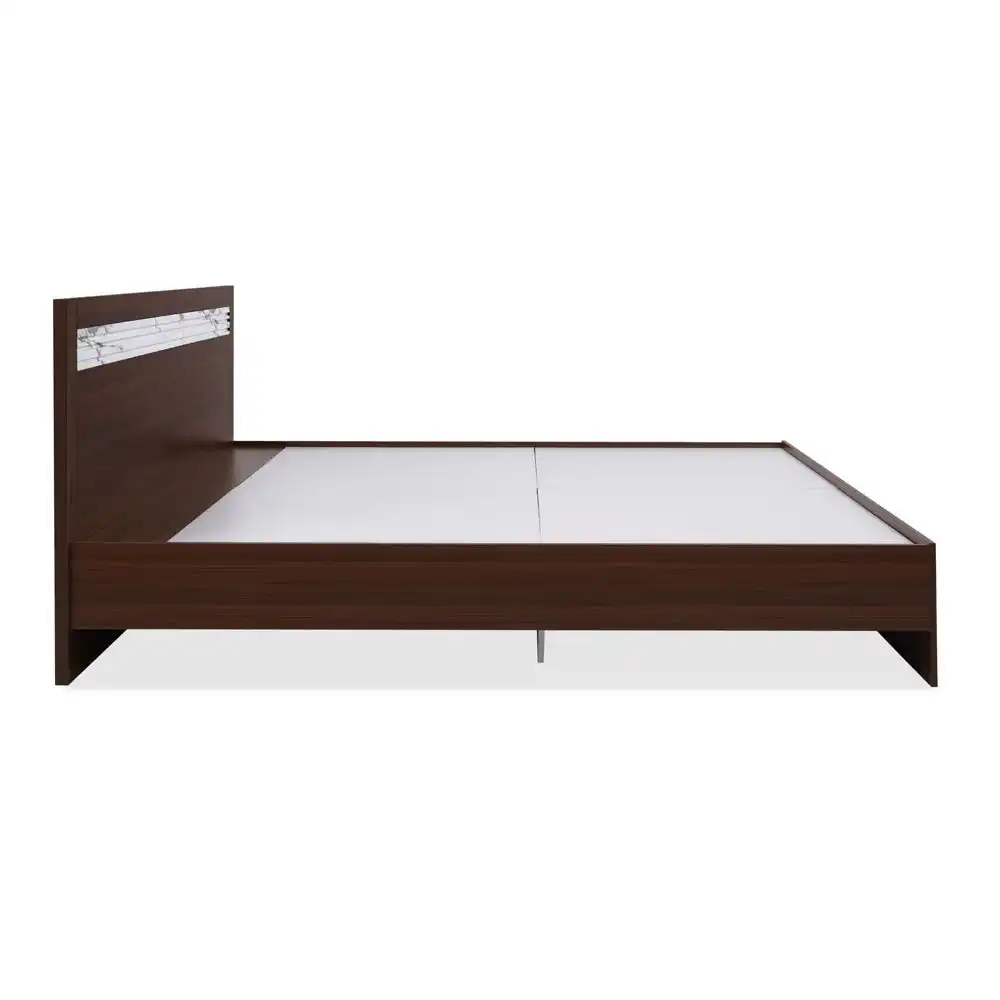 Nilkamal Akin King Bed without Storage (Walnut) - Image 11