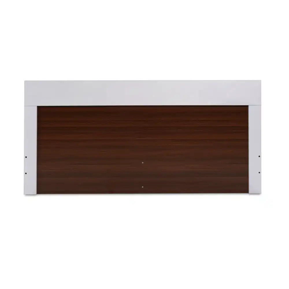 Nilkamal Akin King Bed without Storage (Walnut) - Image 5