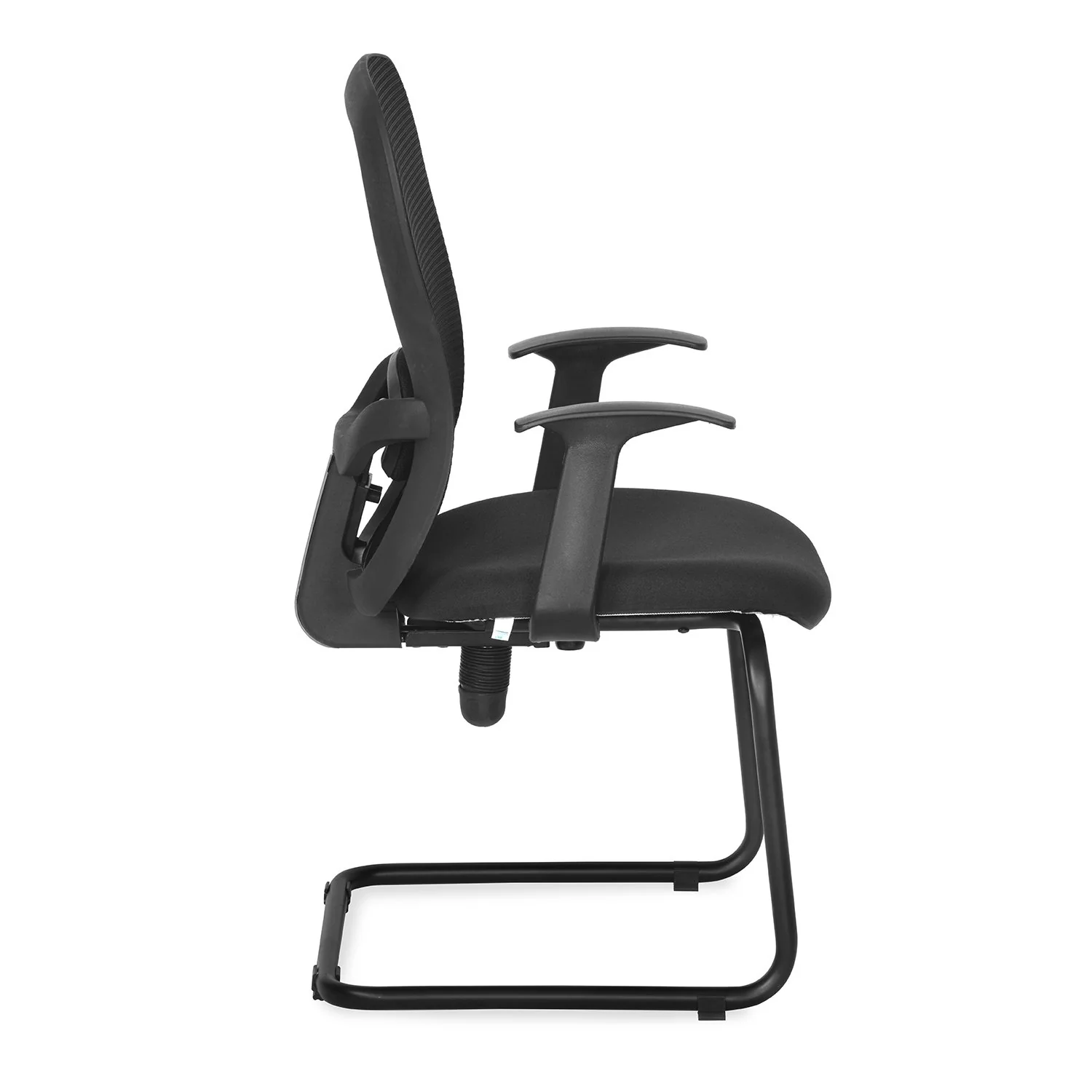 Nilkamal Alba Mid Back Visitor Chair (Black) - Image 8