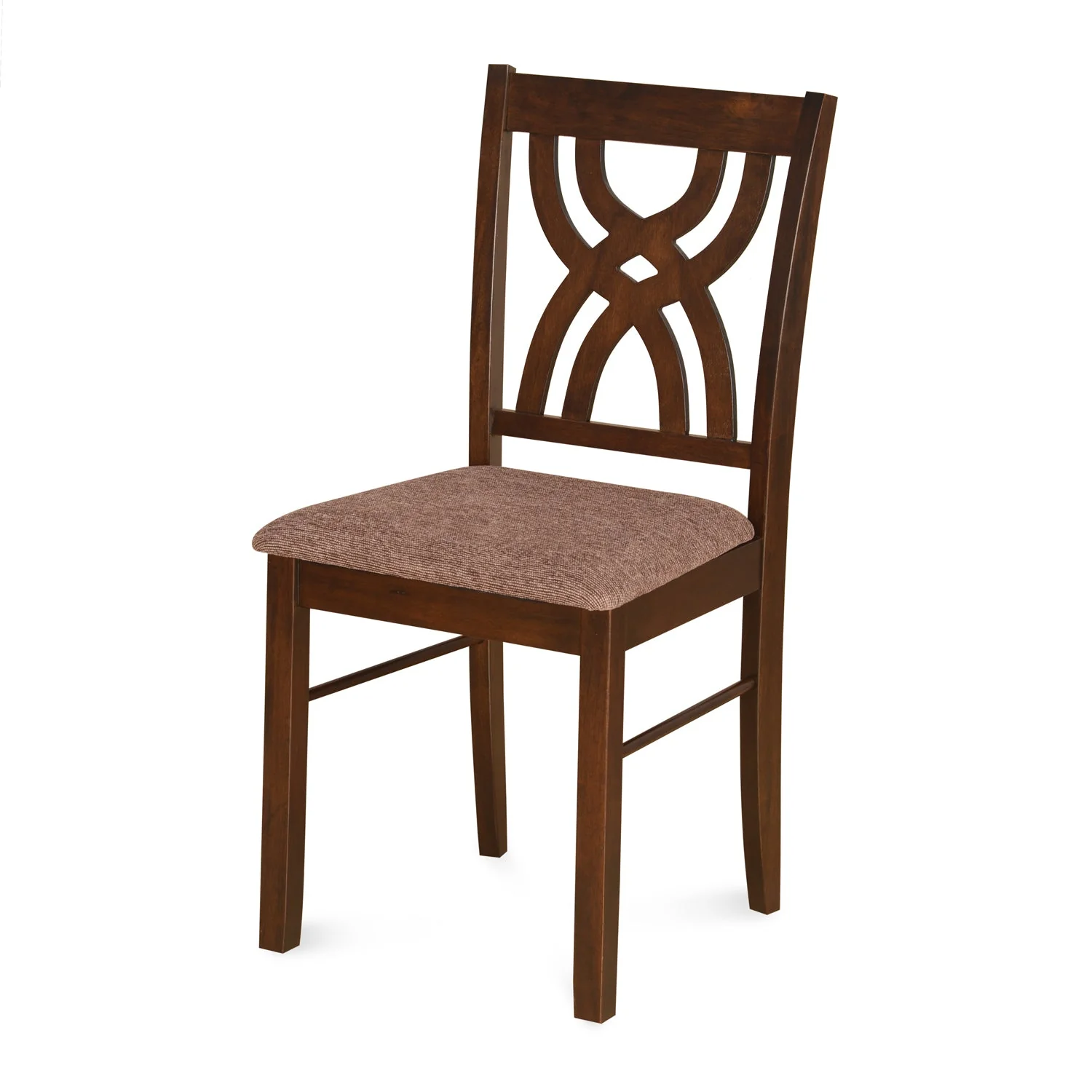 Nilkamal Alice 4 Seater Dining Set With Bench (Antique Cherry) - Image 11