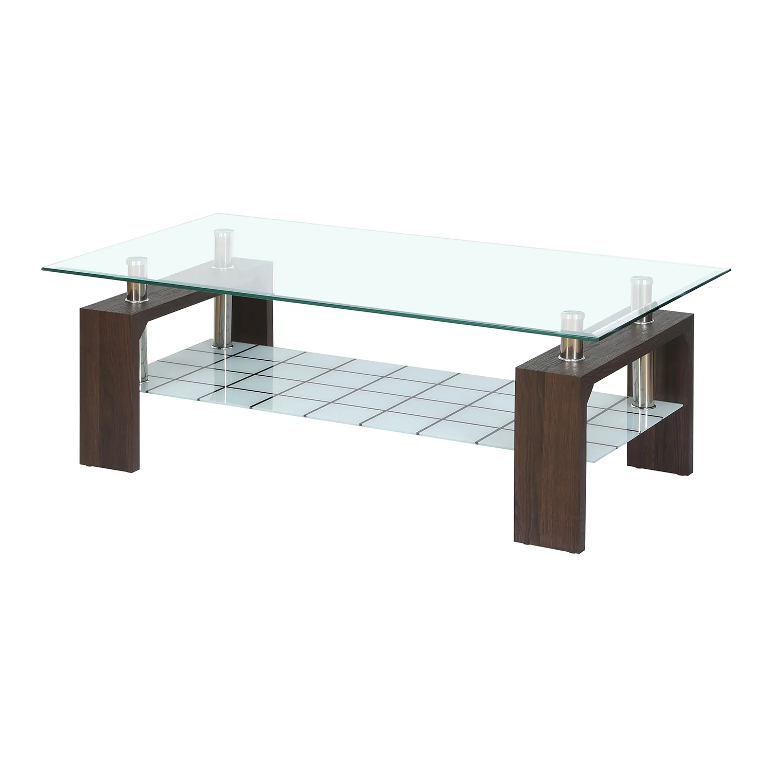Nilkamal Amos Center Table (Walnut) - Image 7
