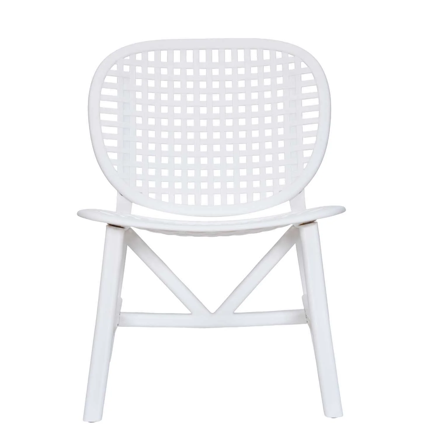 Nilkamal Arena Woven Style Plastic Chair without Cushion - Image 4