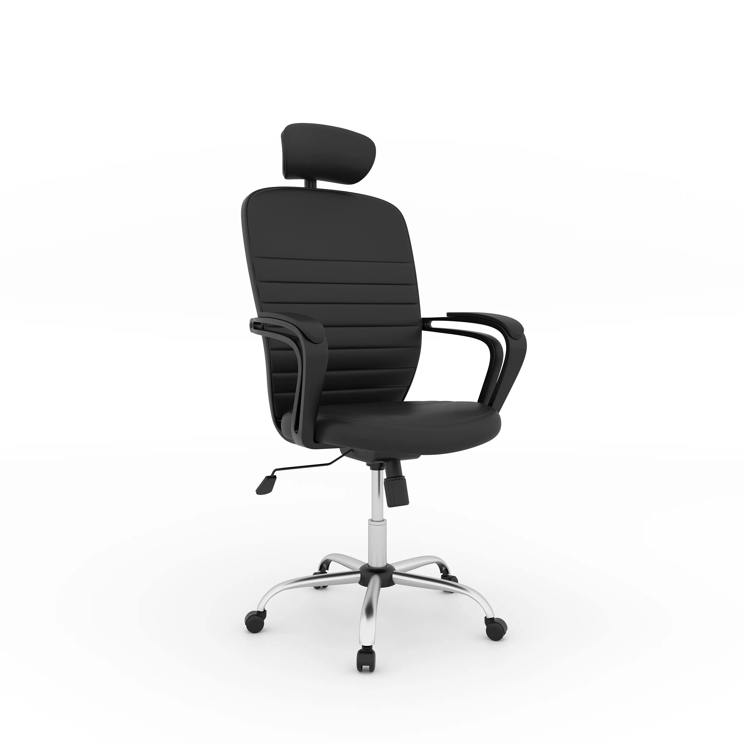 Nilkamal Aries High Back Office Chair (Black) - Image 3