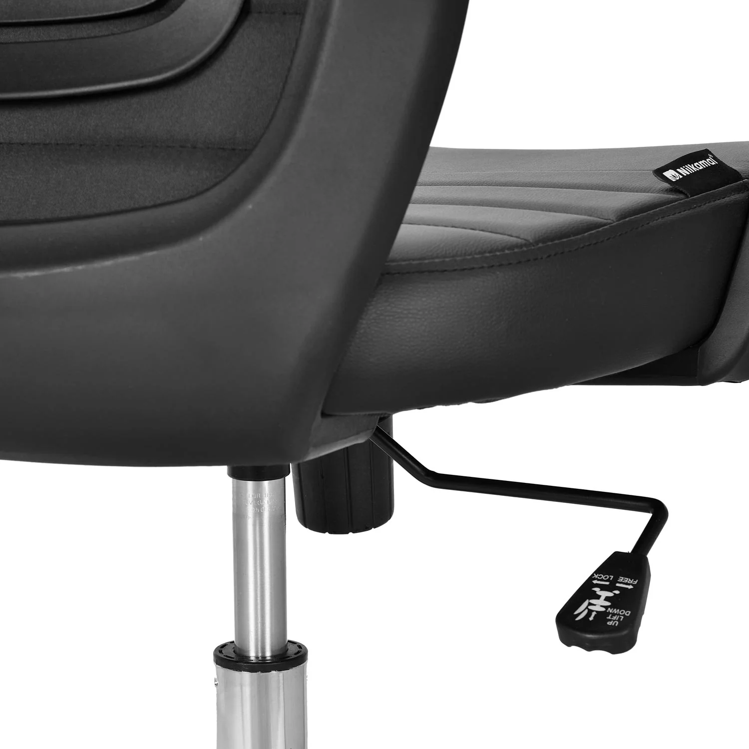 Nilkamal Aries High Back Office Chair (Black) - Image 6