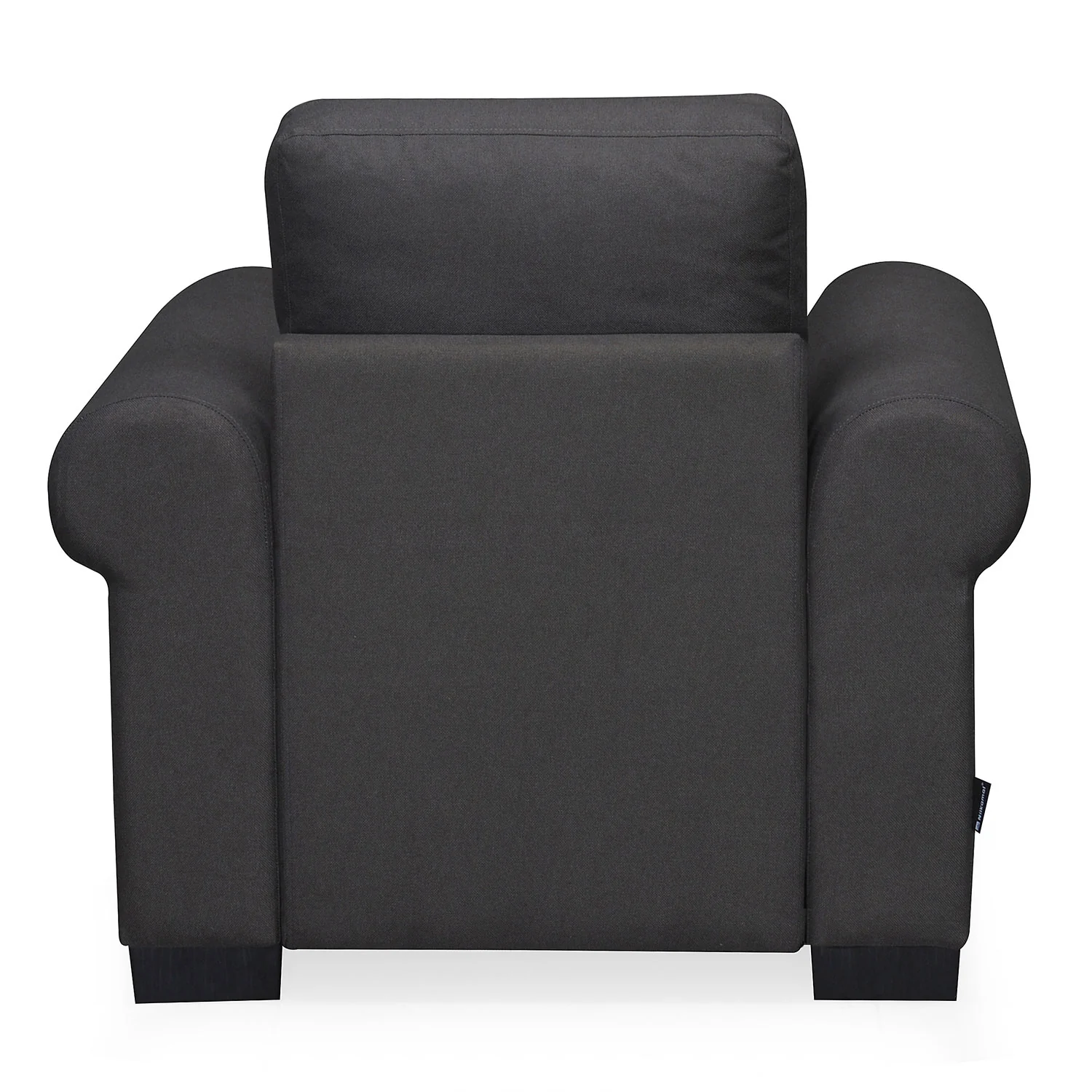 Nilkamal Array 1 Seater Bill Arm Sofa (Dark Grey) - Image 7