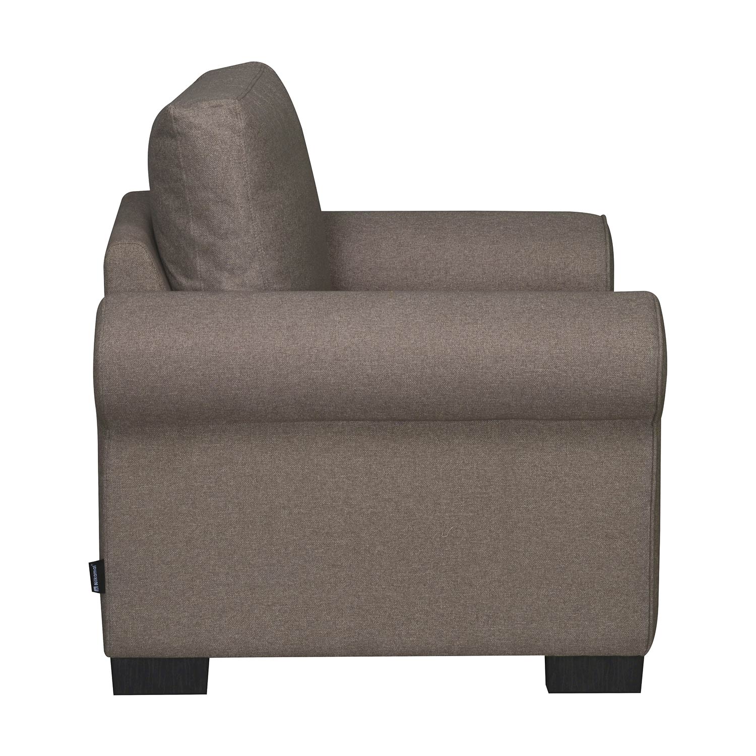 Nilkamal Array 1 Seater Bill Arm Sofa (Light Brown) - Image 5