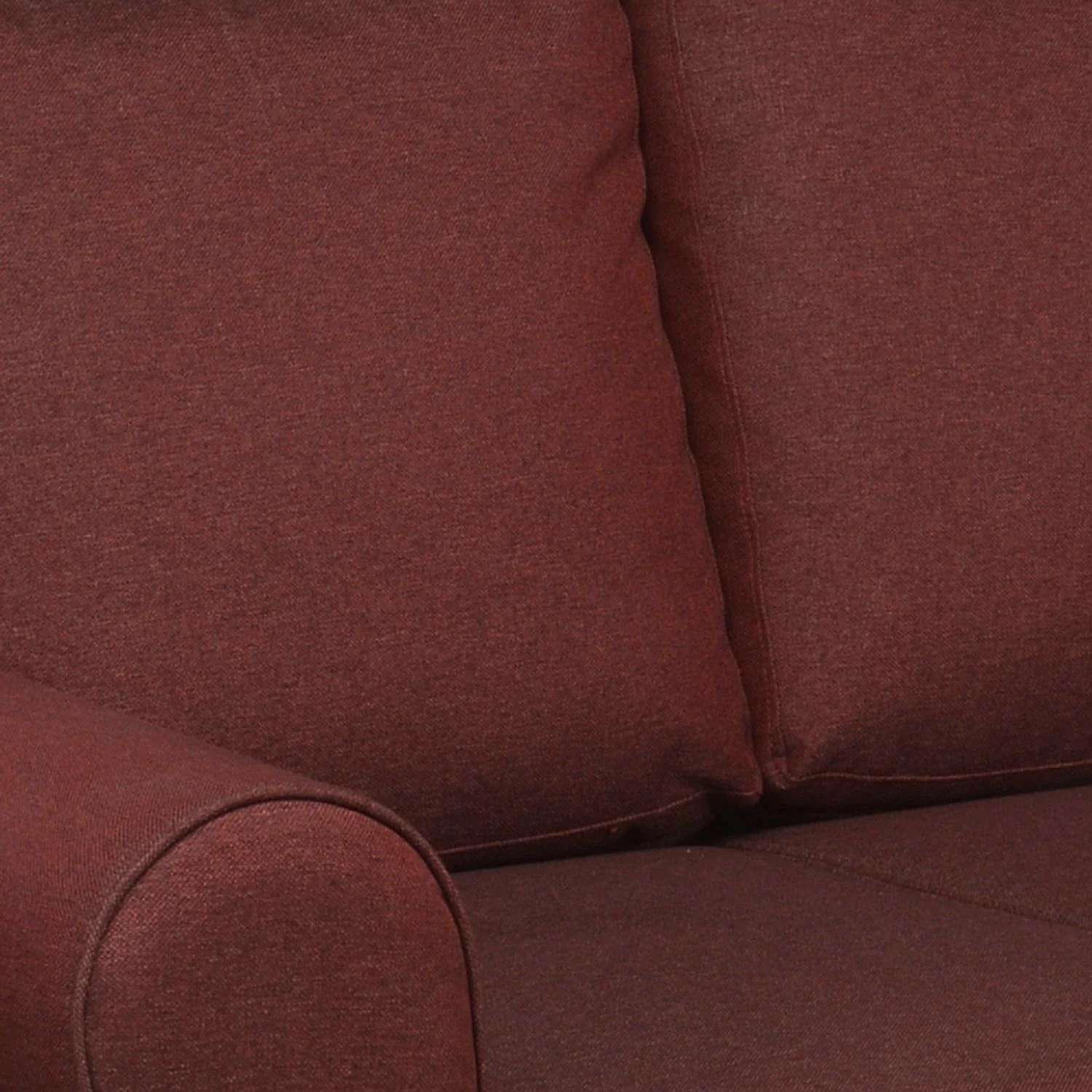 Nilkamal Array 1 Seater Bill Arm Sofa (Maroon) - Image 4