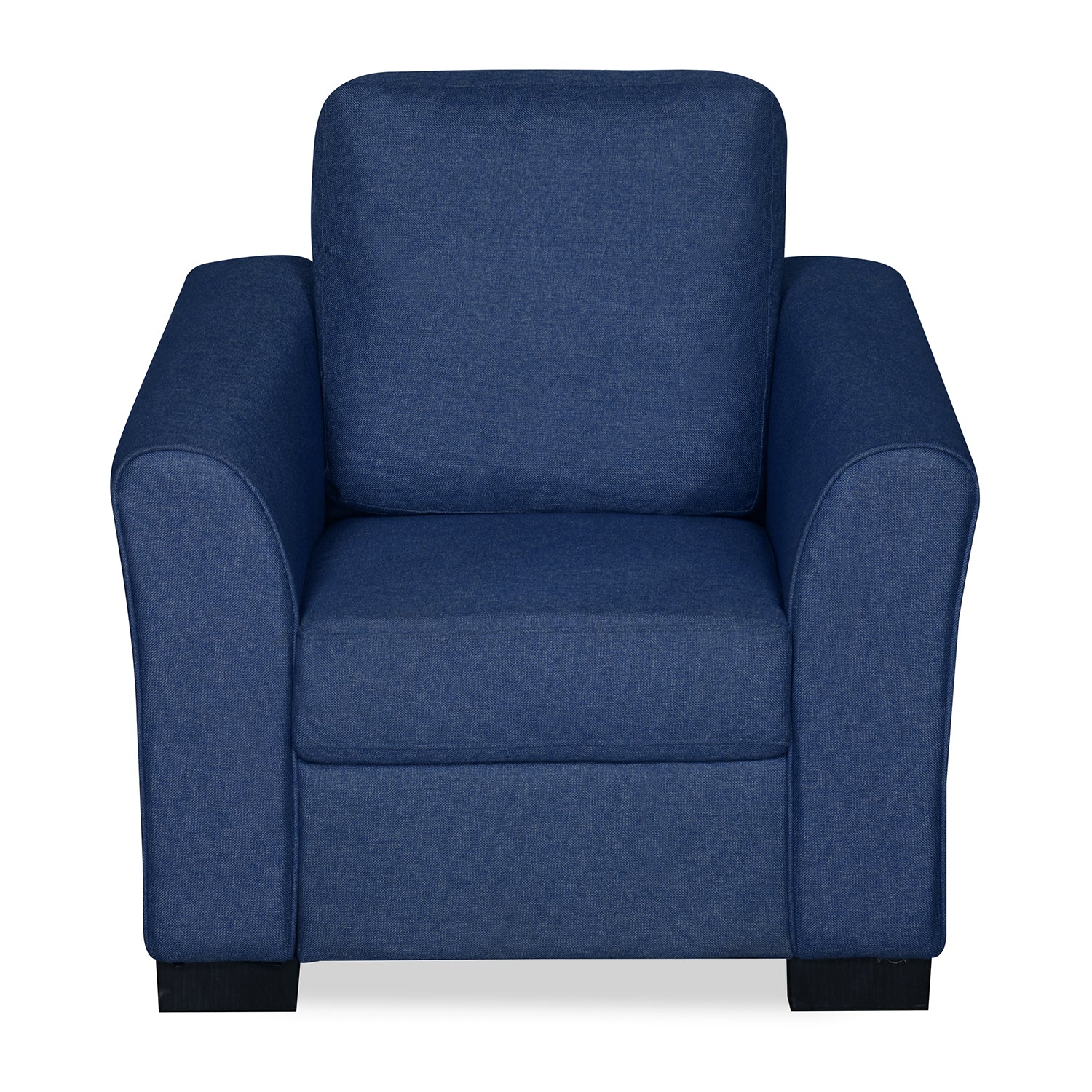 Nilkamal Array 1 Seater Mike Arm Sofa (Blue) - Image 8
