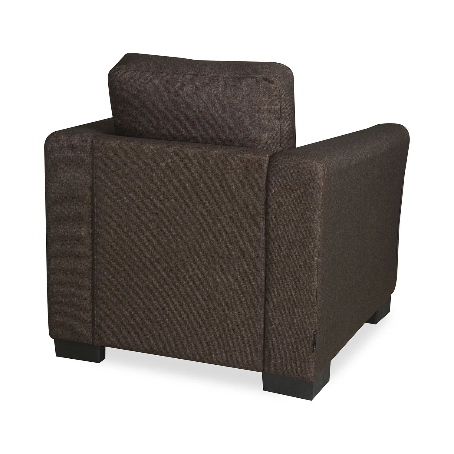 Nilkamal Array 1 Seater Mike Arm Sofa (Dark Brown) - Image 7