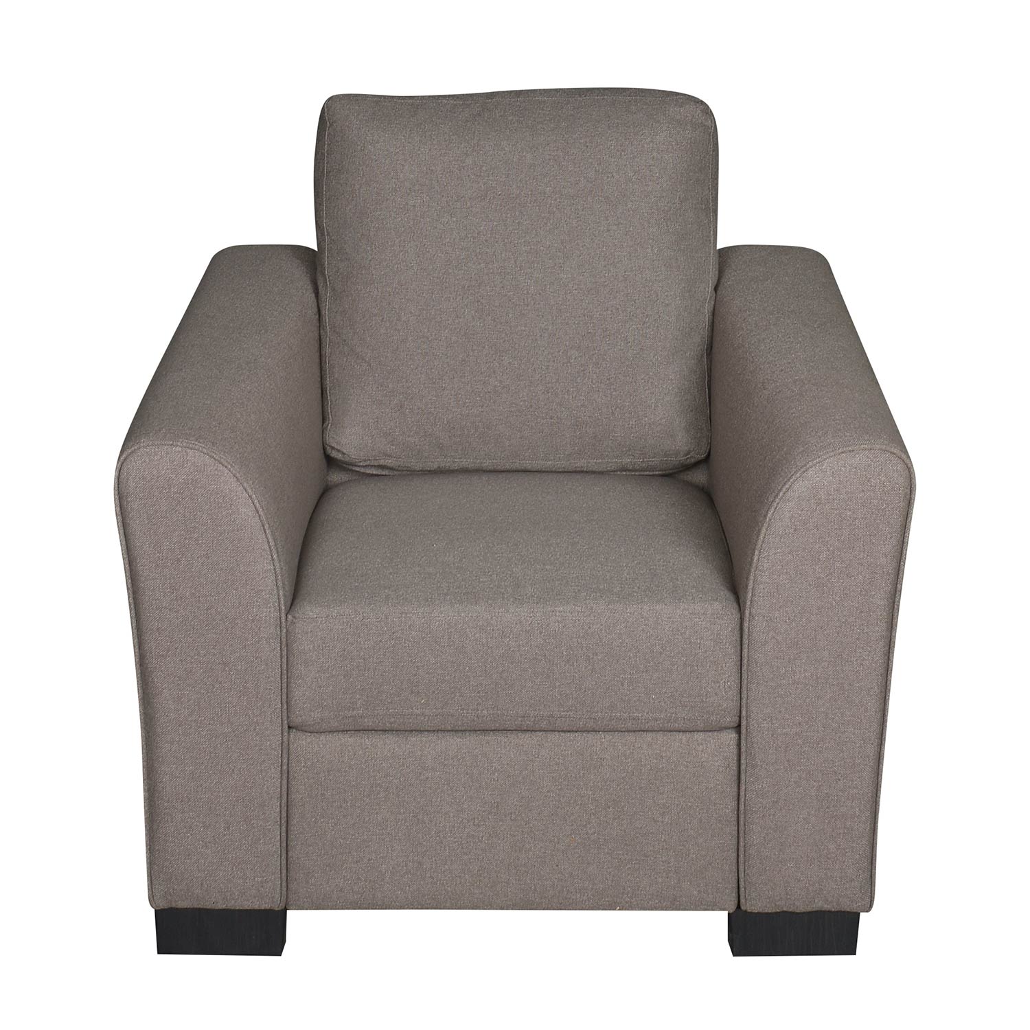 Nilkamal Array 1 Seater Mike Arm Sofa (Light Brown) - Image 2