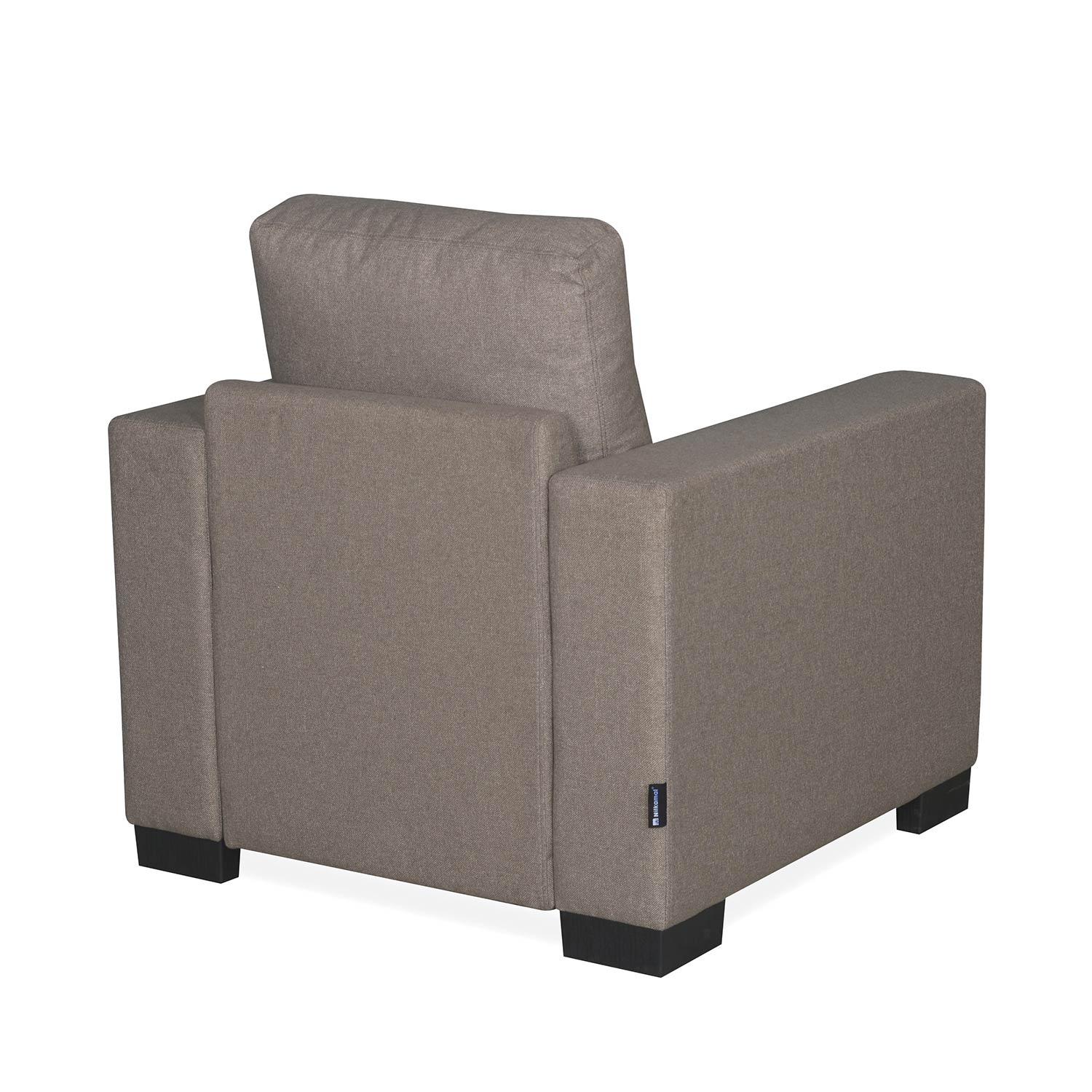 Nilkamal Array 1 Seater Ron Arm Sofa (Light Brown) - Image 7