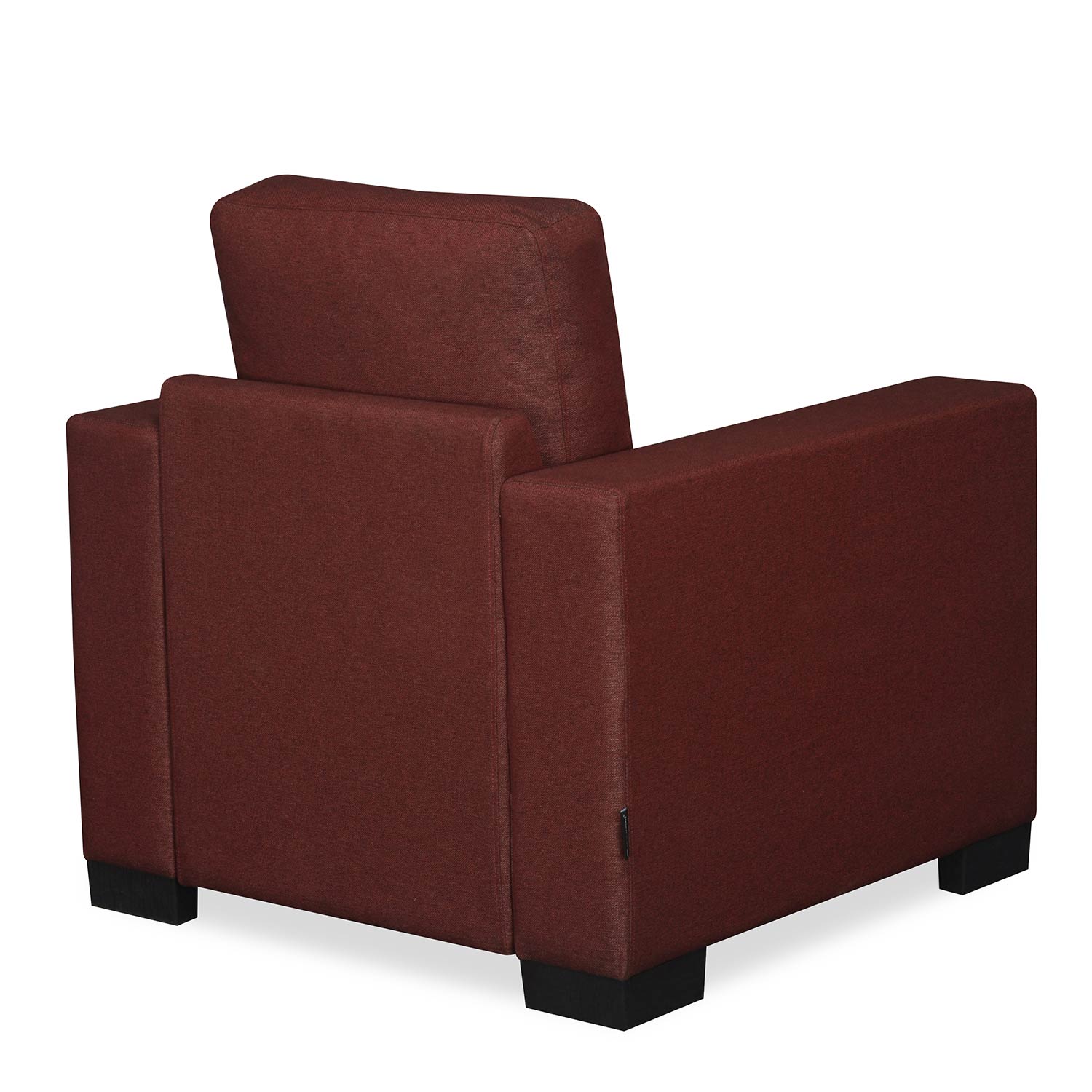 Nilkamal Array 1 Seater Ron Arm Sofa (Maroon) - Image 7
