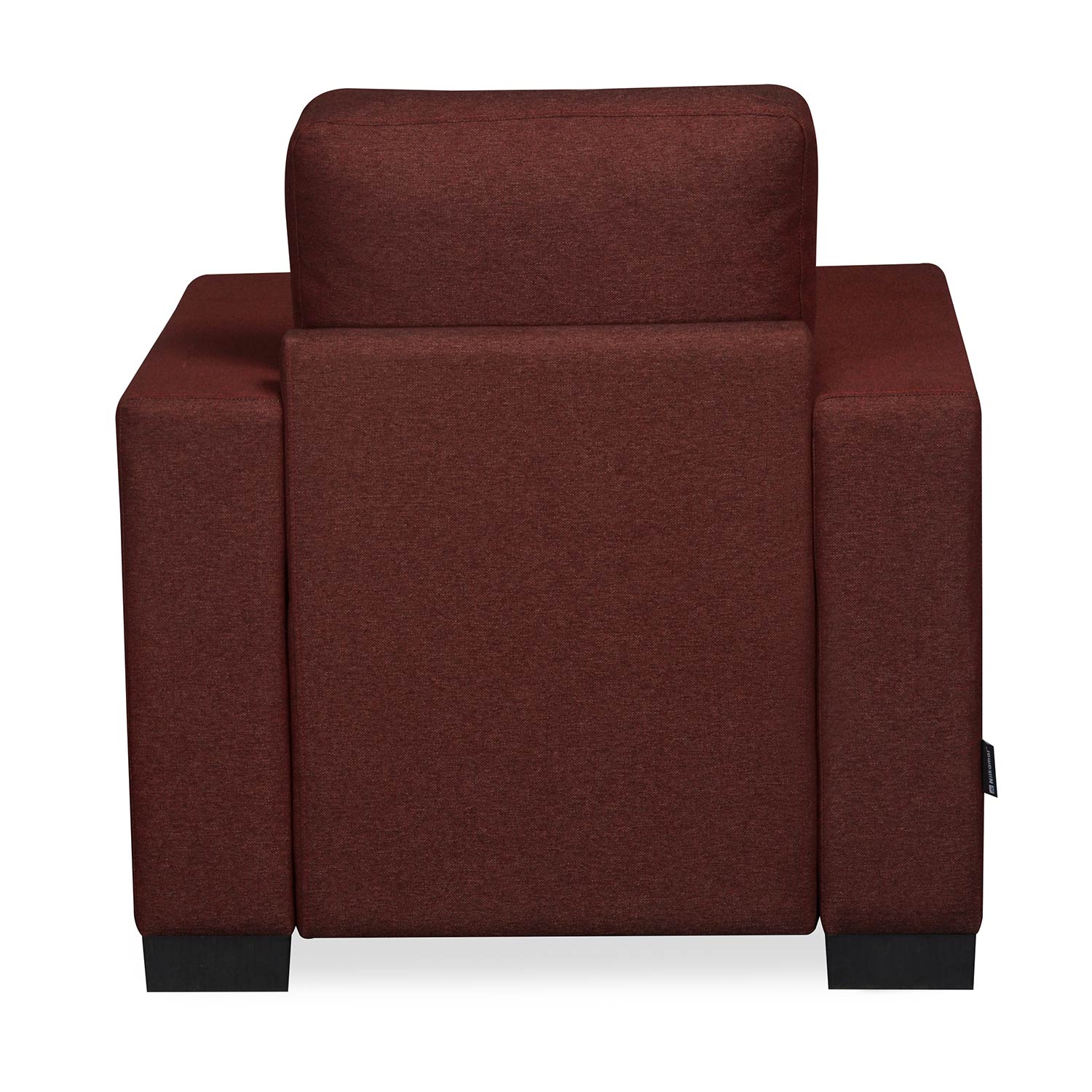 Nilkamal Array 1 Seater Ron Arm Sofa (Maroon) - Image 8