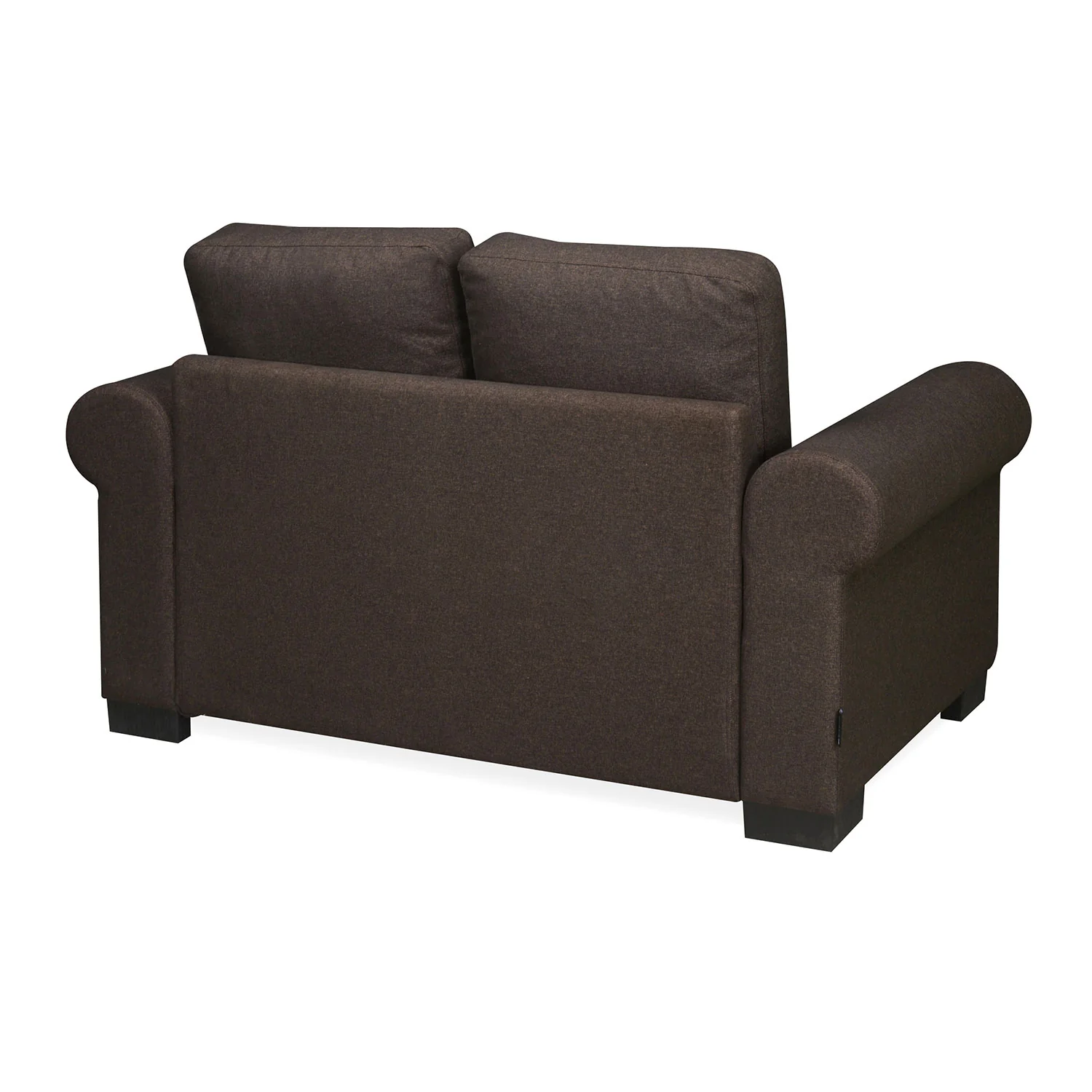 Nilkamal Array 2 Seater Bill Arm Sofa (Dark Brown) - Image 7