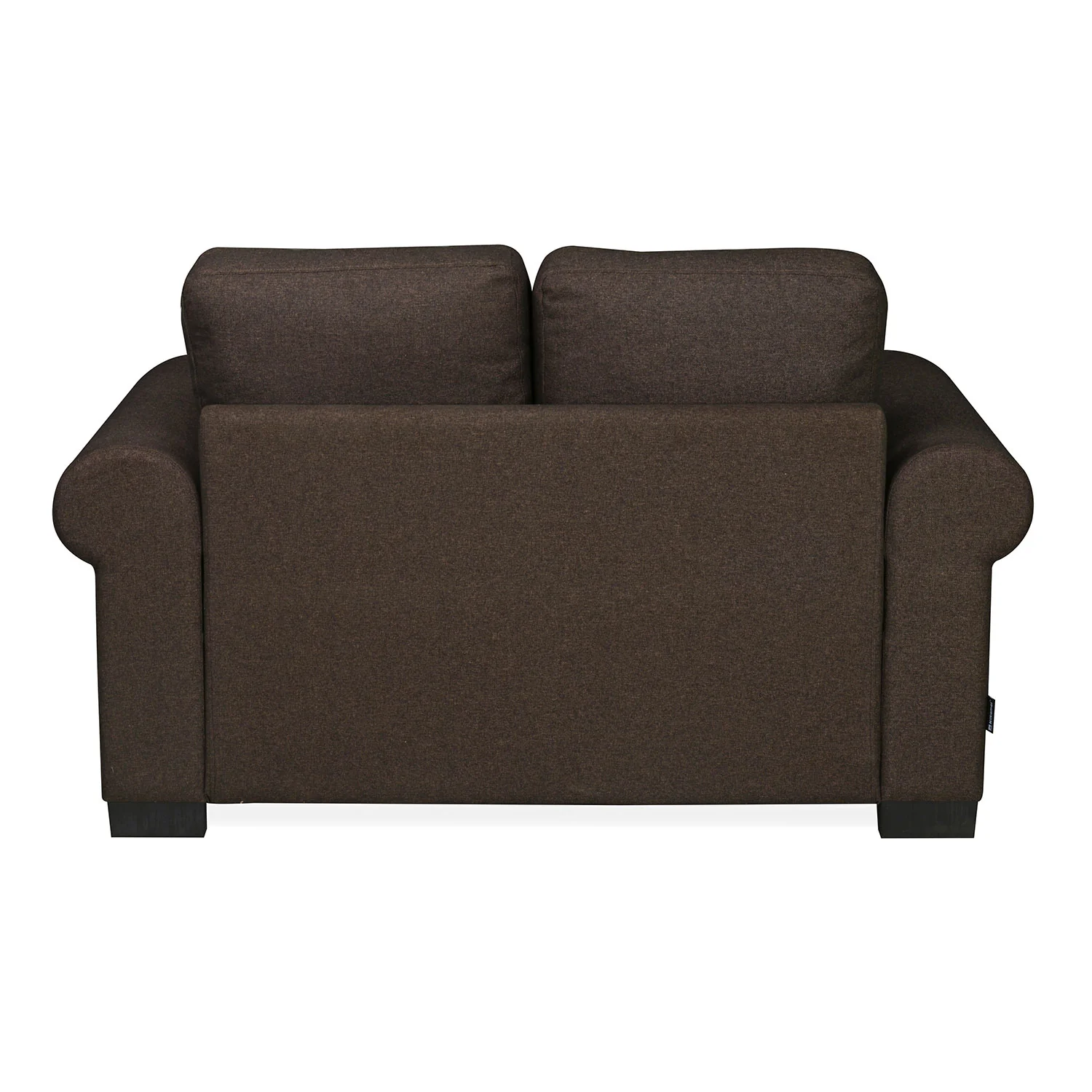 Nilkamal Array 2 Seater Bill Arm Sofa (Dark Brown) - Image 8