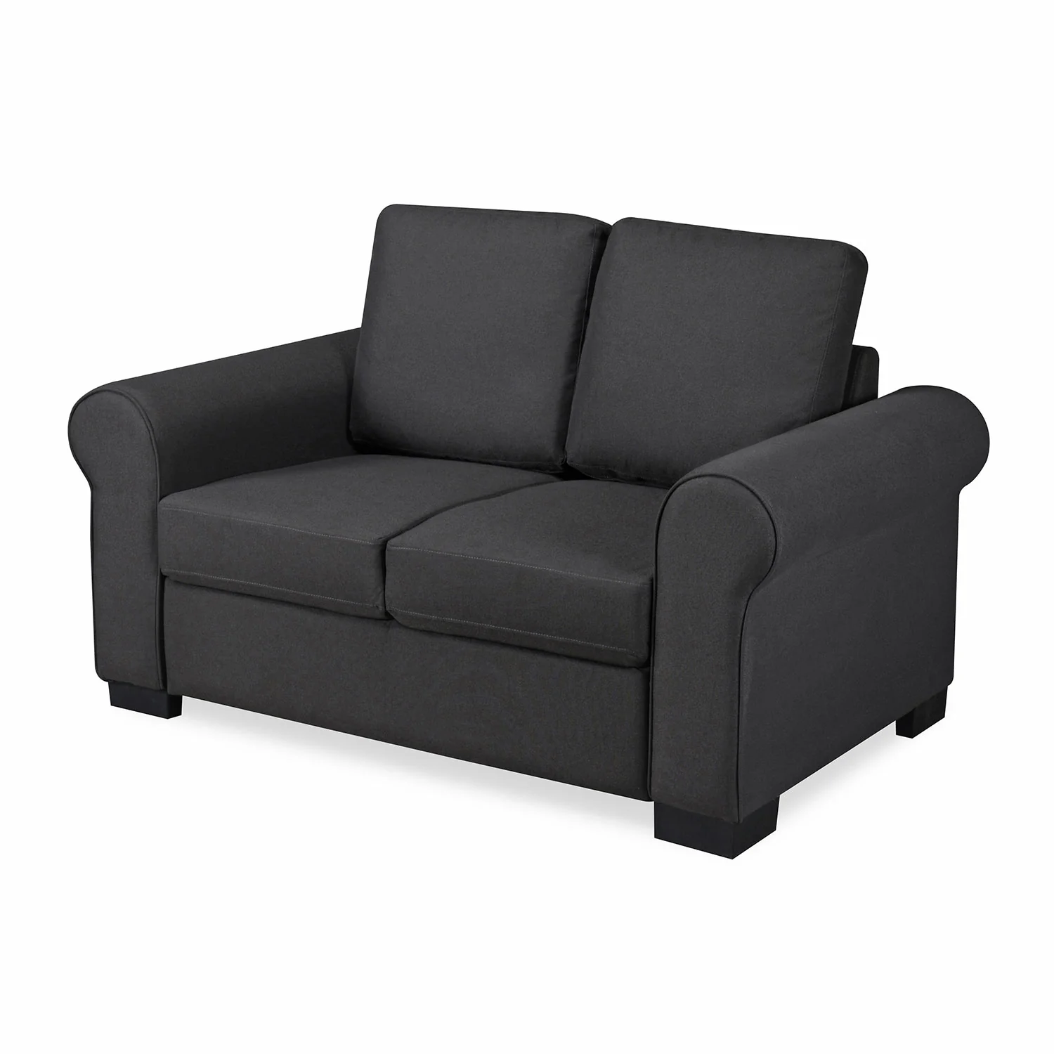 Nilkamal Array 2 Seater Bill Arm Sofa (Dark Grey) - Image 5