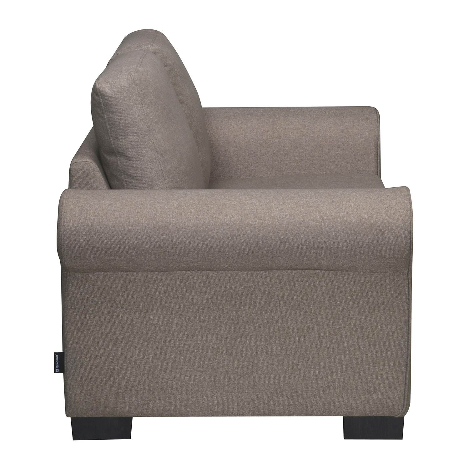 Nilkamal Array 2 Seater Bill Arm Sofa (Light Brown) - Image 5