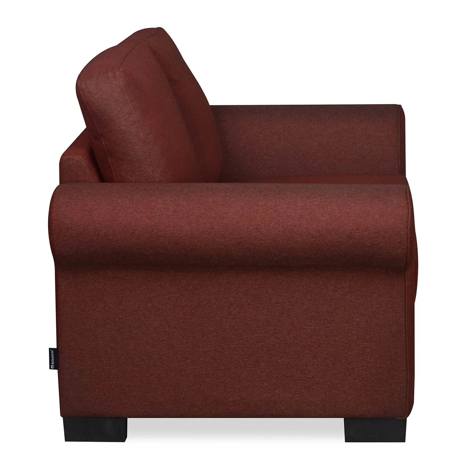 Nilkamal Array 2 Seater Bill Arm Sofa (Maroon) - Image 7