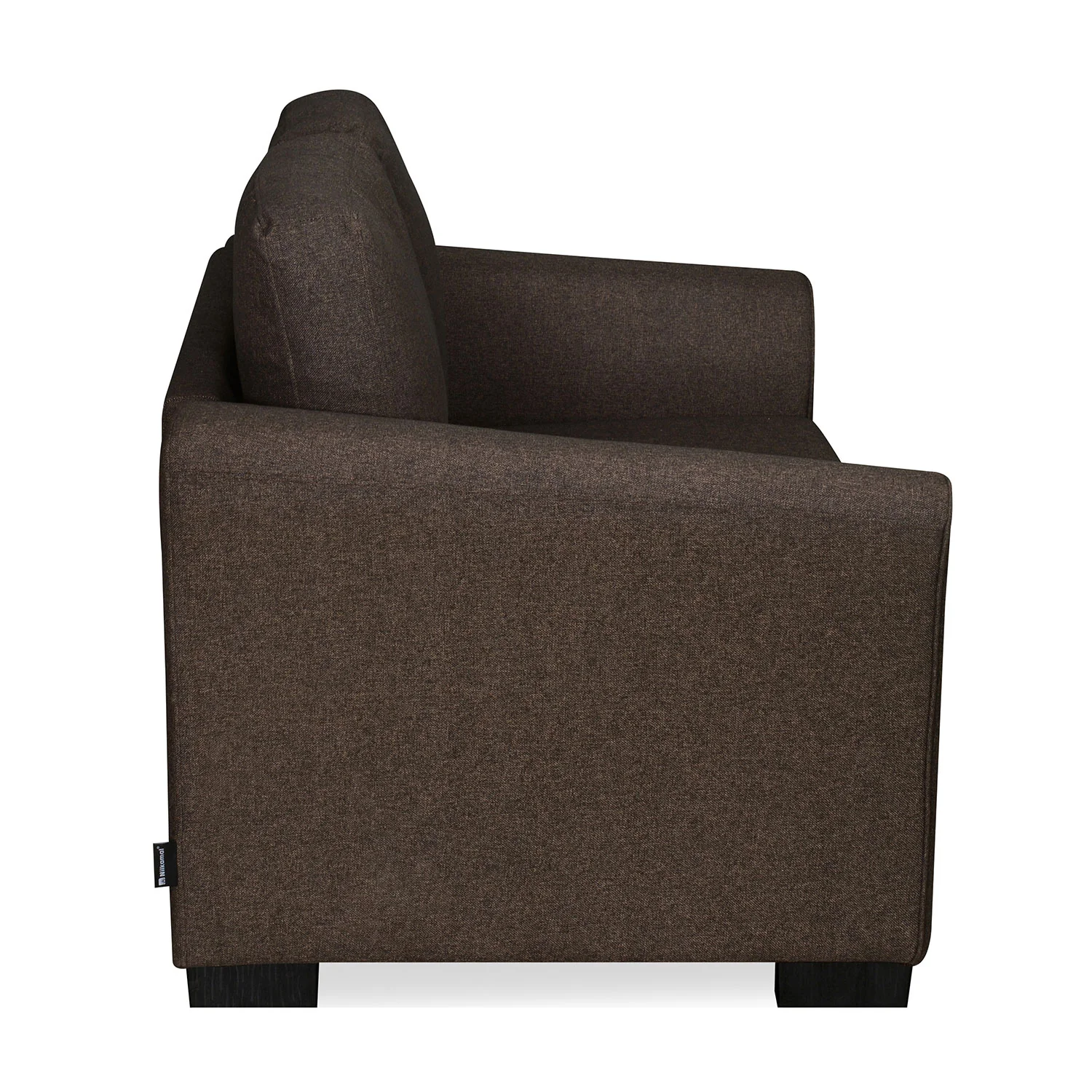 Nilkamal Array 2 Seater Mike Arm Sofa (Dark Brown) - Image 6