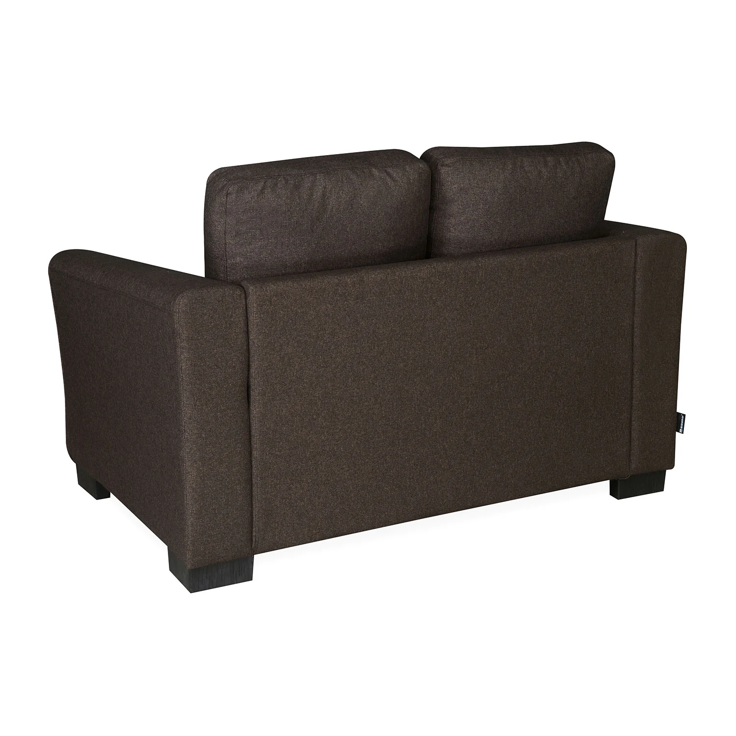 Nilkamal Array 2 Seater Mike Arm Sofa (Dark Brown) - Image 7