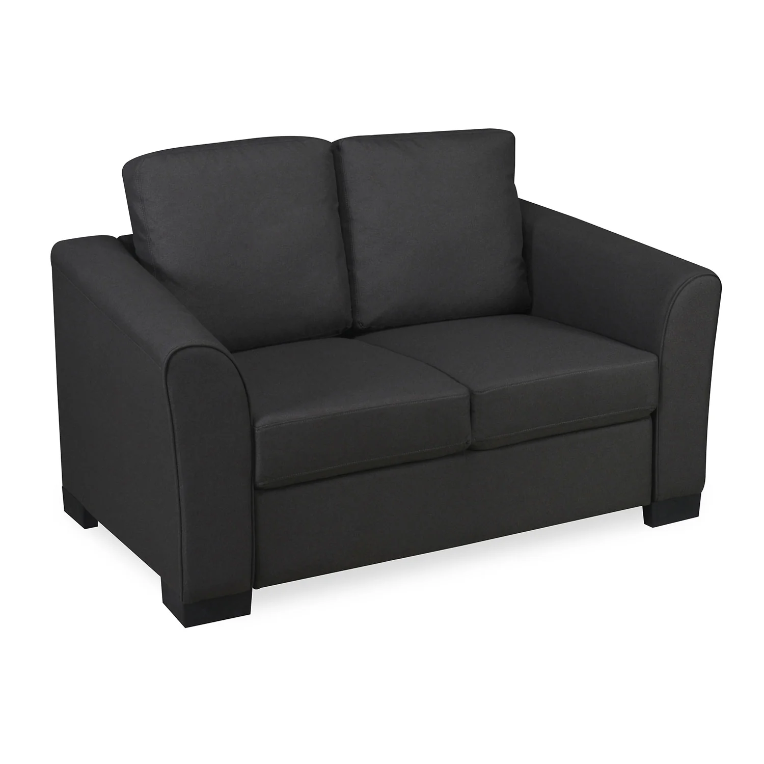 Nilkamal Array 2 Seater Mike Arm Sofa (Dark Grey) - Image 3