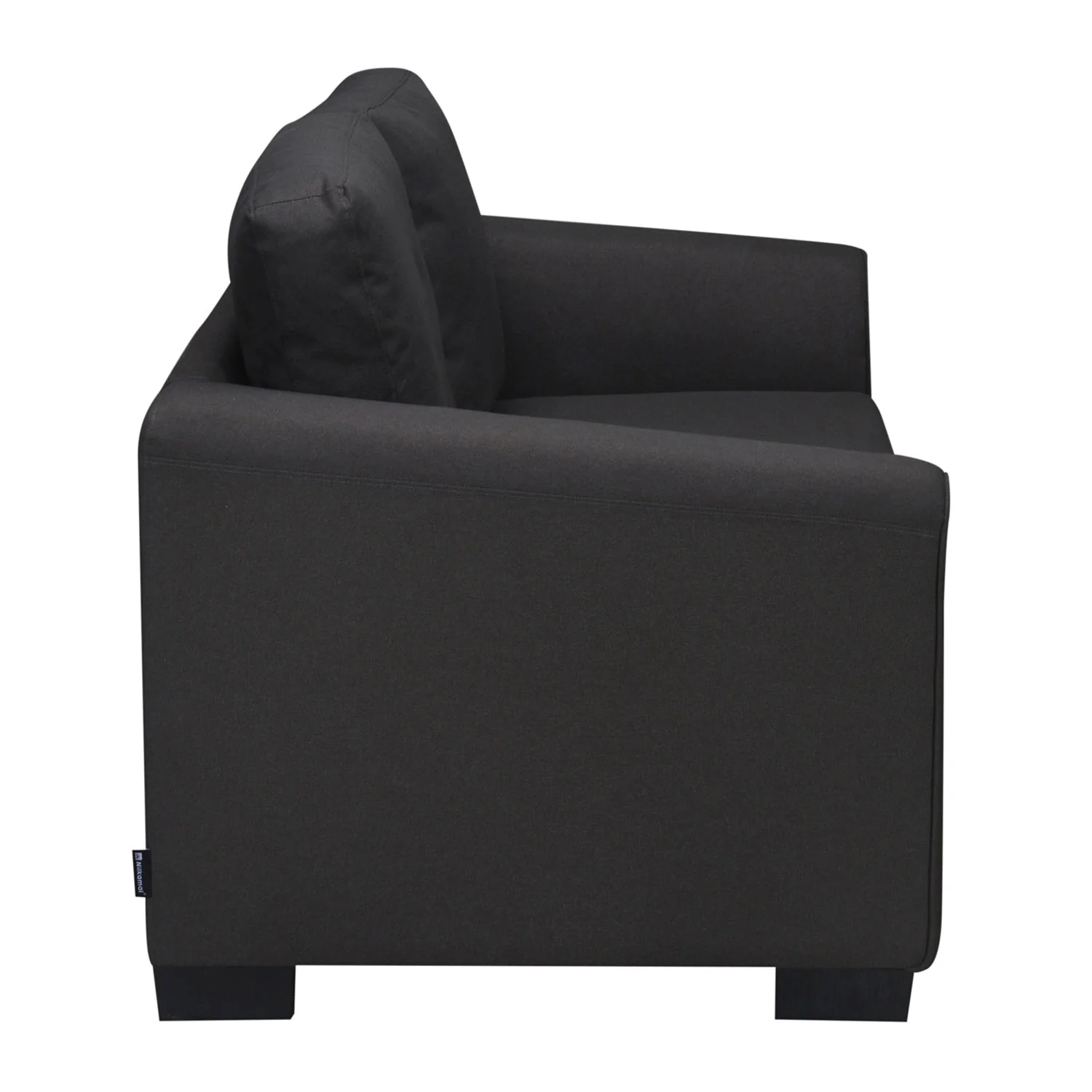 Nilkamal Array 2 Seater Mike Arm Sofa (Dark Grey) - Image 6