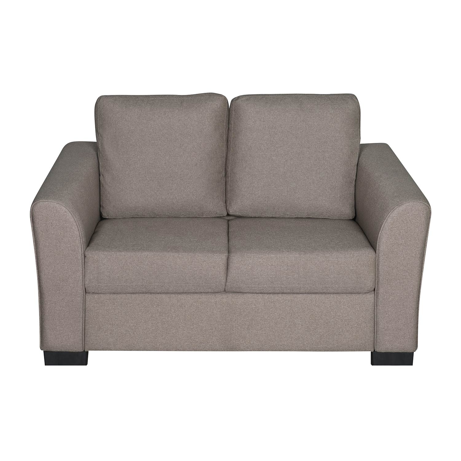 Nilkamal Array 2 Seater Mike Arm Sofa (Light Brown) - Image 2