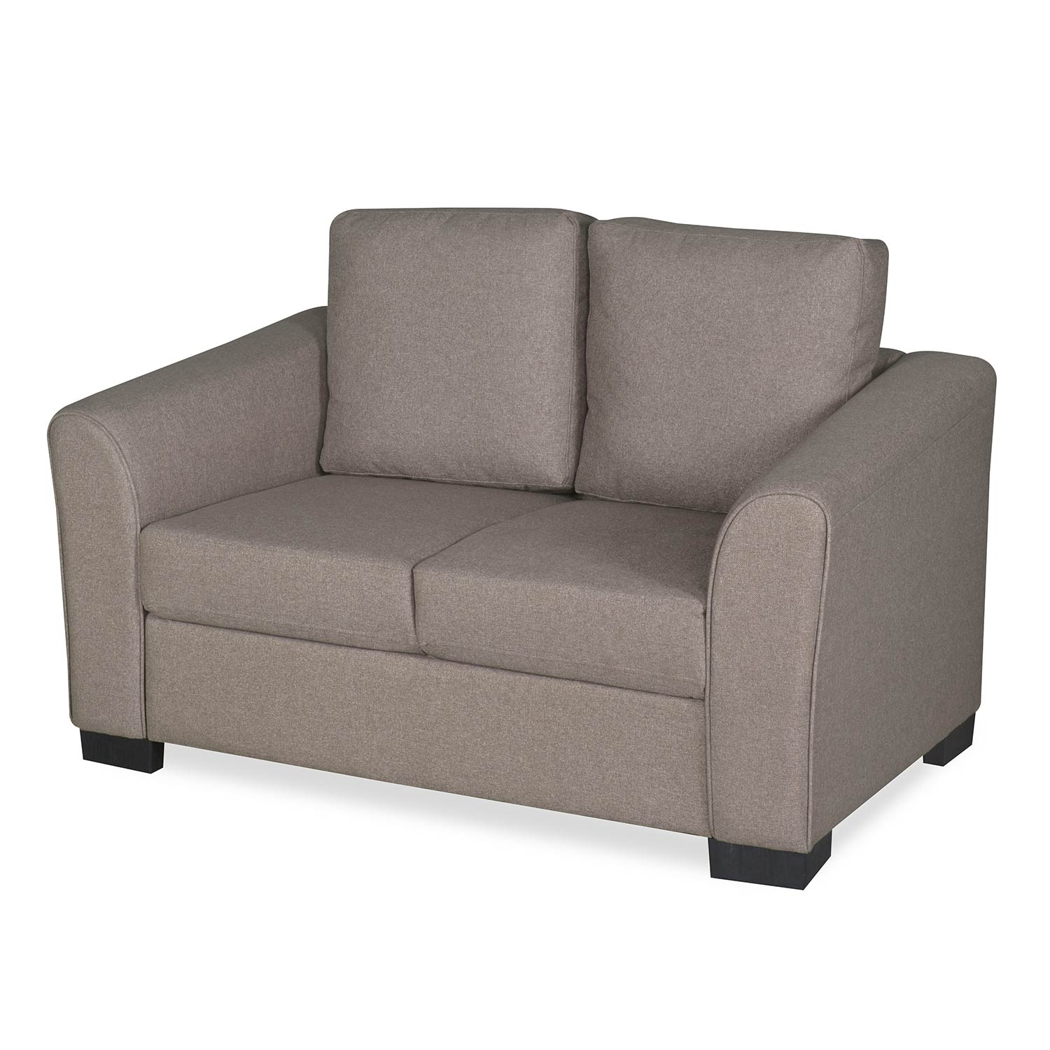 Nilkamal Array 2 Seater Mike Arm Sofa (Light Brown) - Image 5