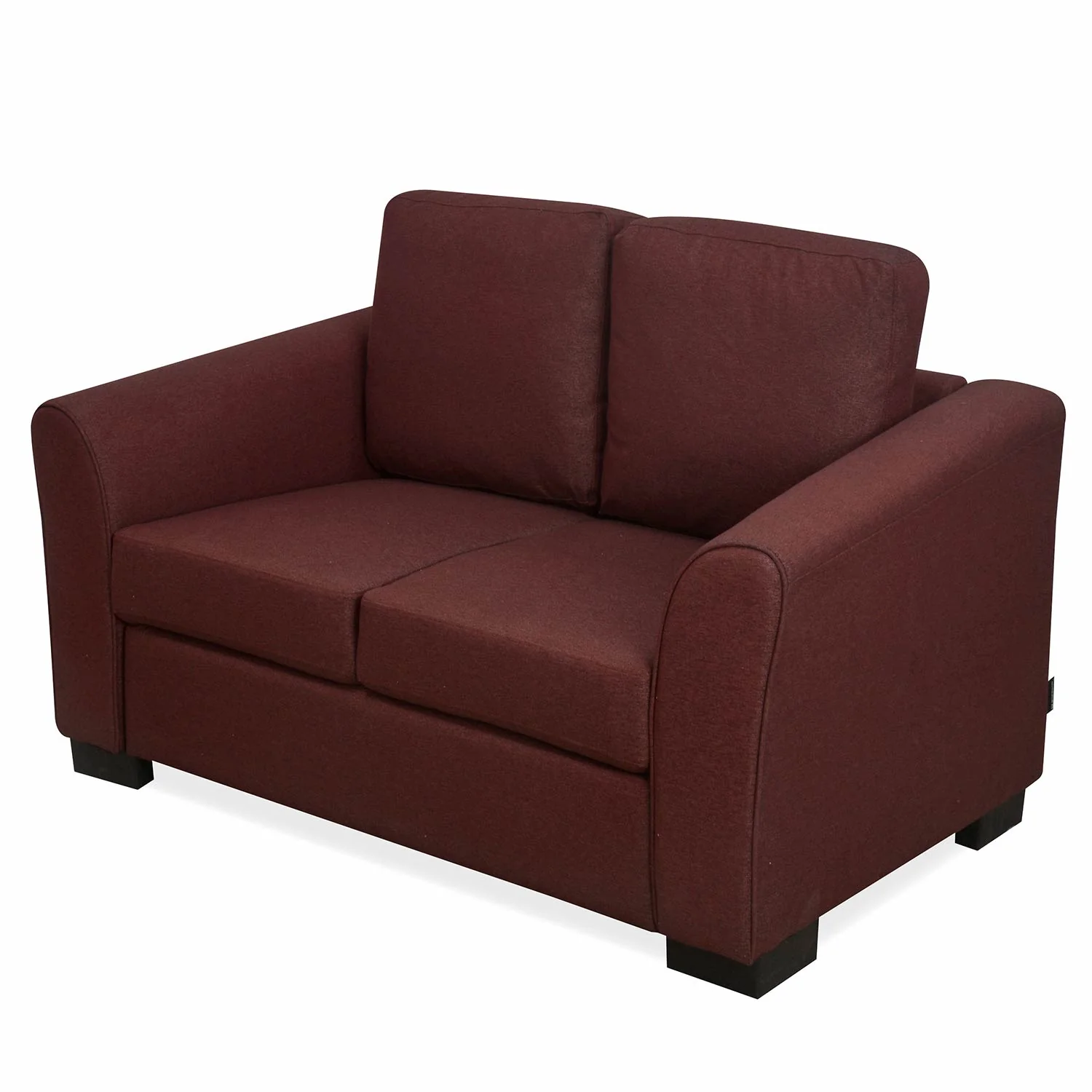 Nilkamal Array 2 Seater Mike Arm Sofa (Maroon) - Image 5