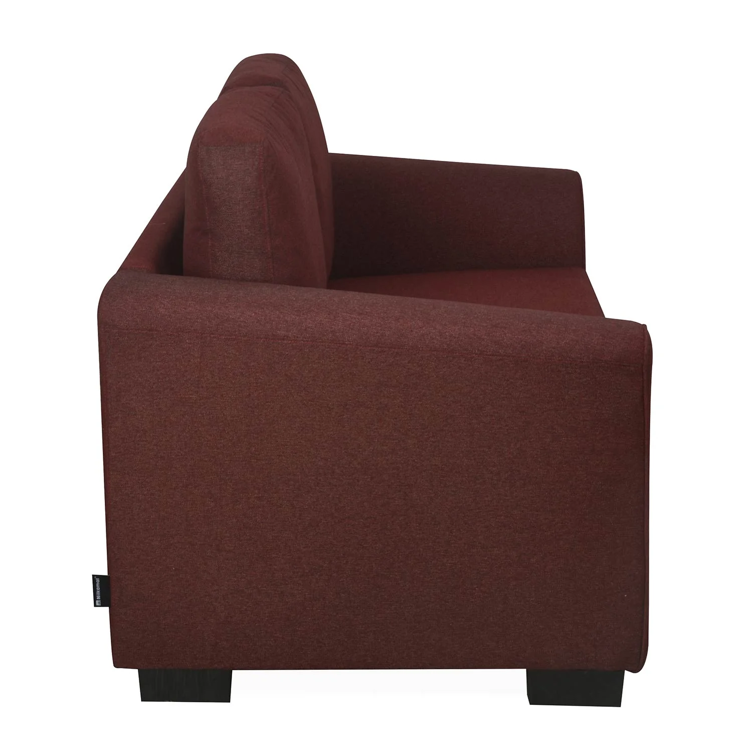 Nilkamal Array 2 Seater Mike Arm Sofa (Maroon) - Image 6