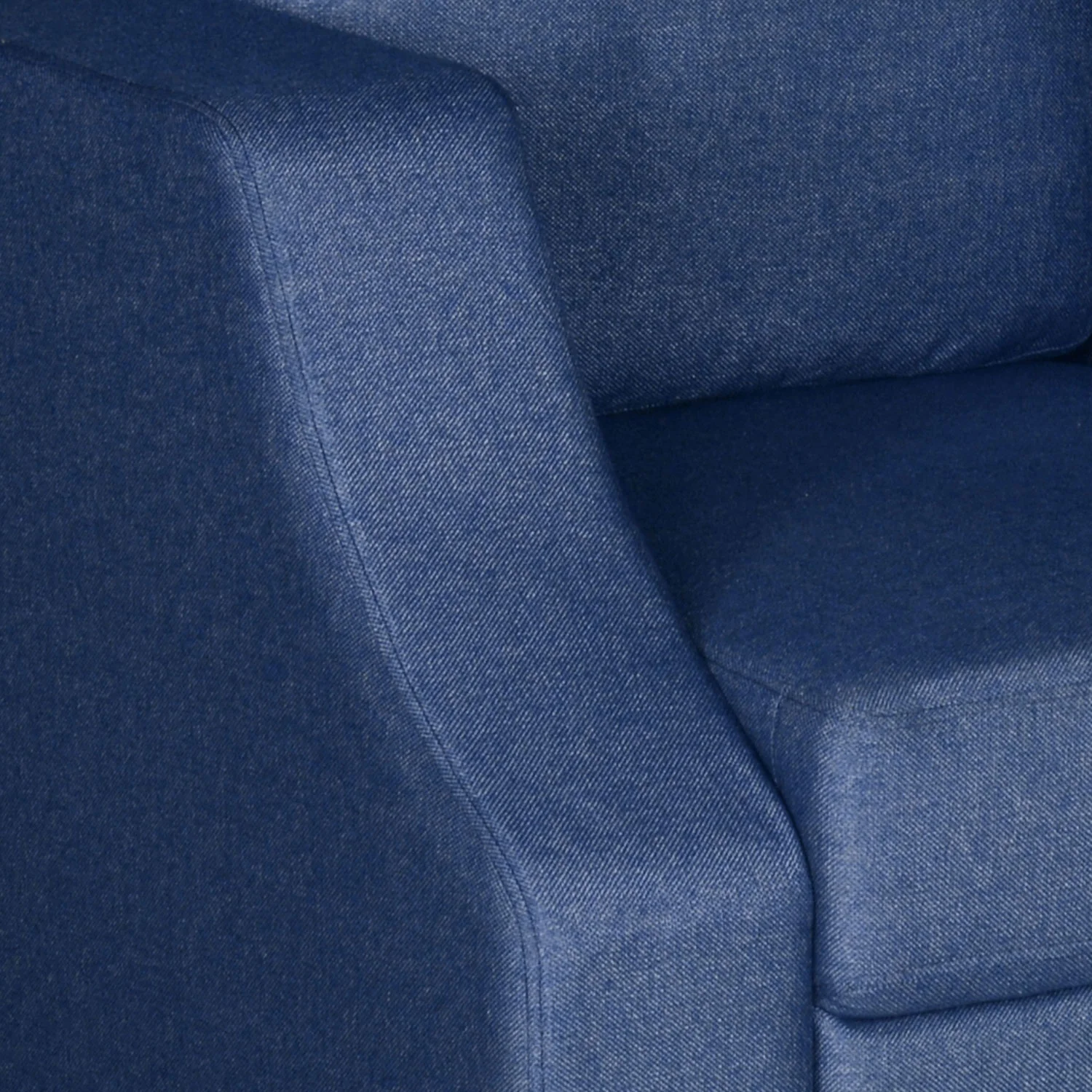 Nilkamal Array 2 Seater Rick Arm Sofa (Blue) - Image 4