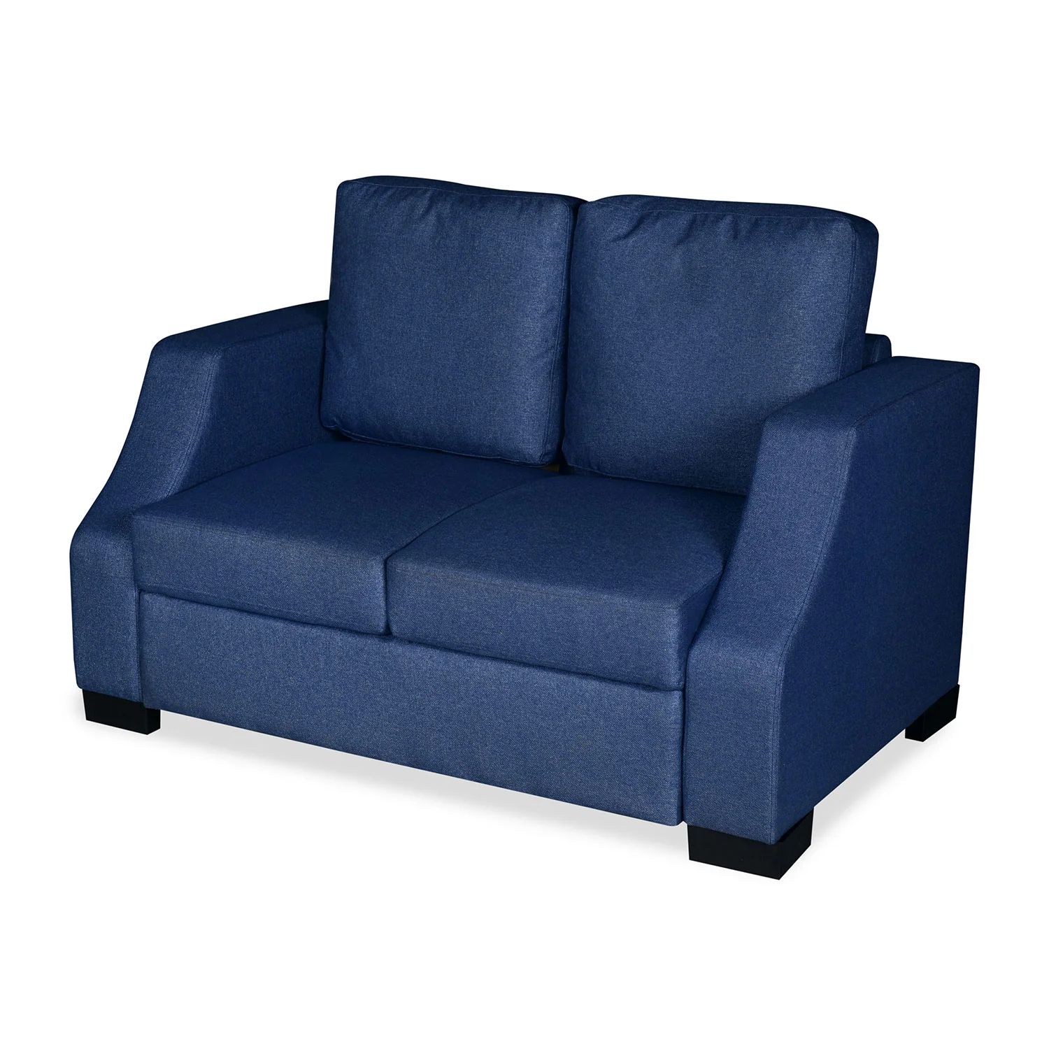 Nilkamal Array 2 Seater Rick Arm Sofa (Blue) - Image 5