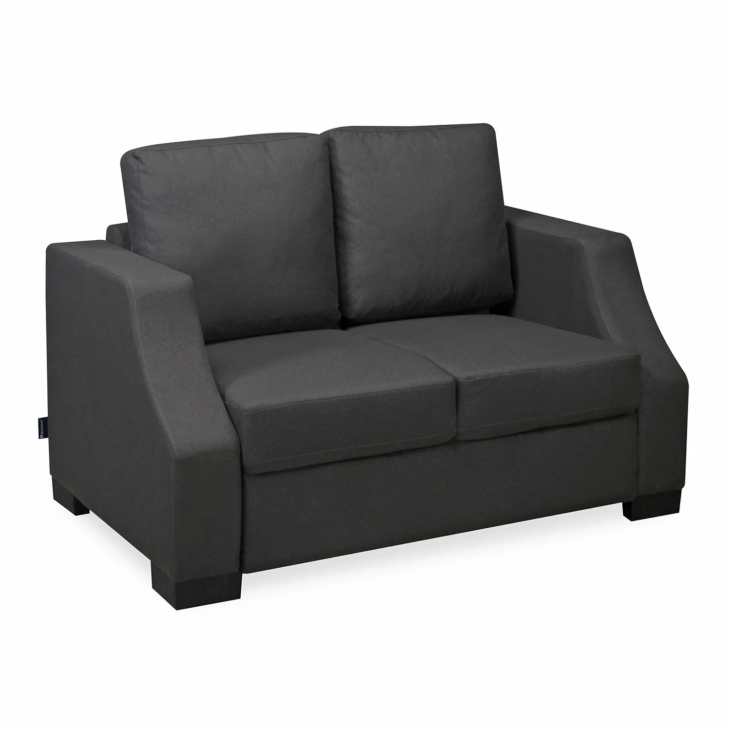 Nilkamal Array 2 Seater Rick Arm Sofa (Dark Grey) - Image 3