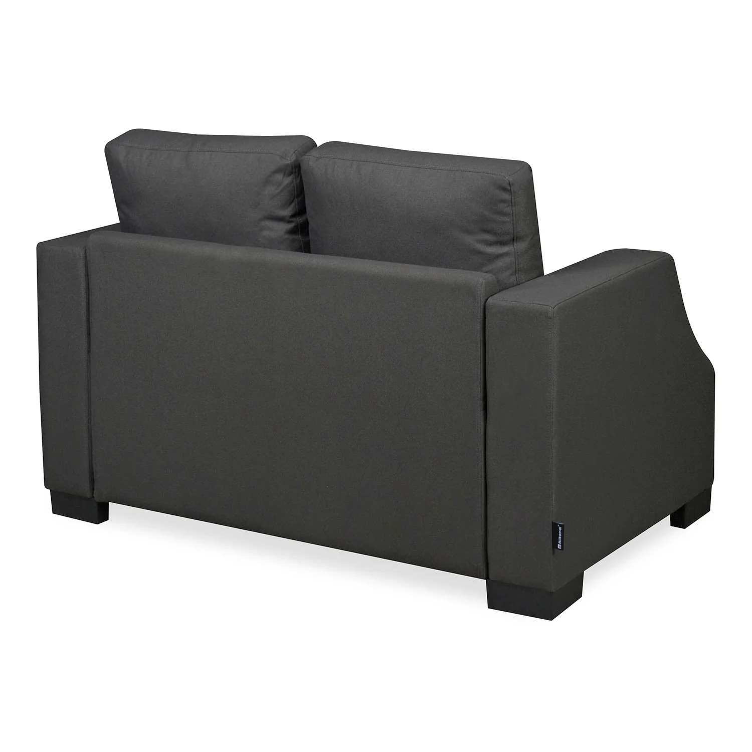 Nilkamal Array 2 Seater Rick Arm Sofa (Dark Grey) - Image 7