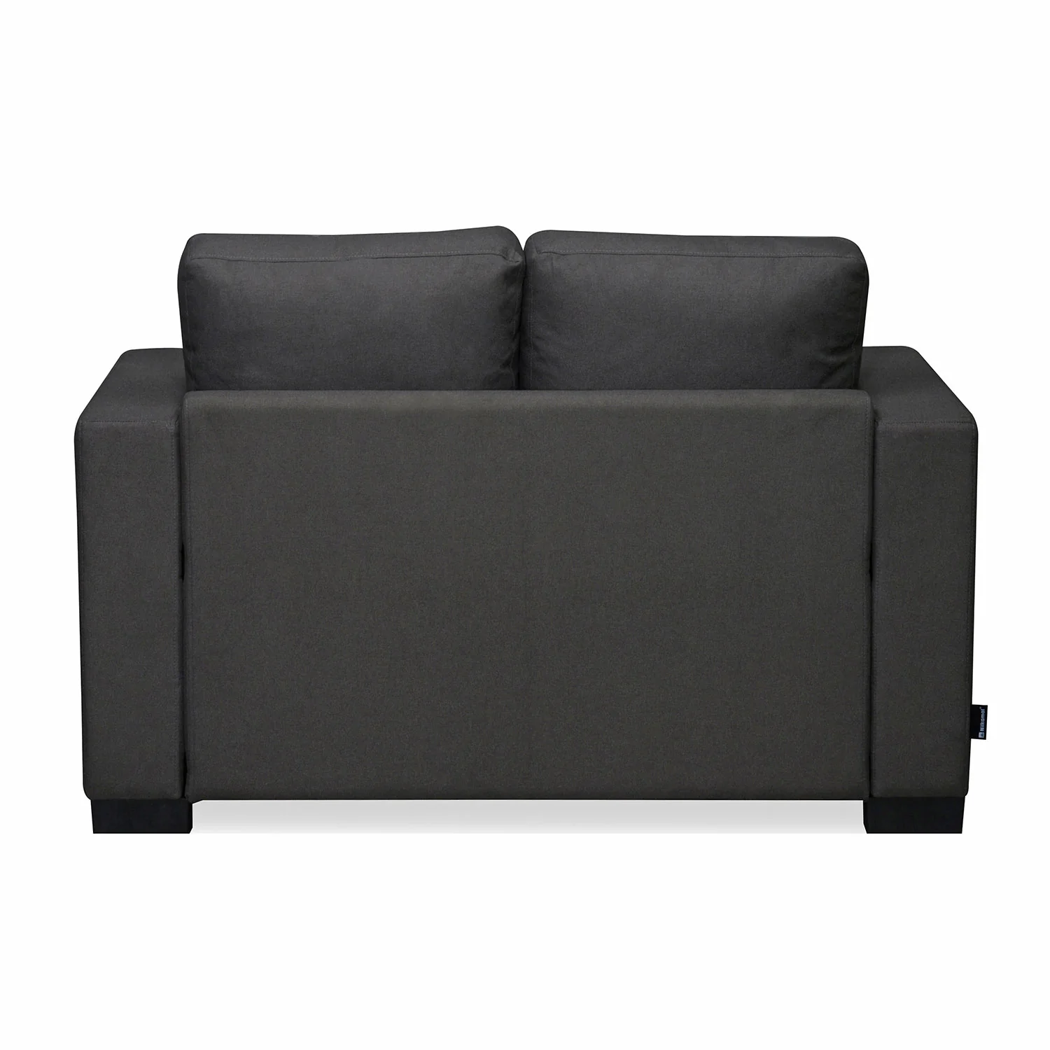 Nilkamal Array 2 Seater Rick Arm Sofa (Dark Grey) - Image 8