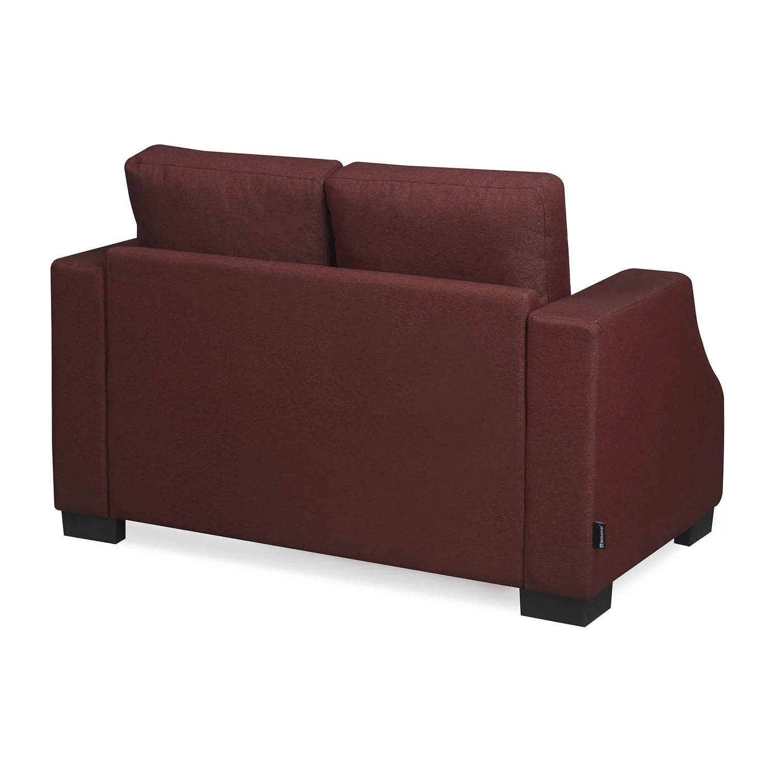 Nilkamal Array 2 Seater Rick Arm Sofa (Maroon) - Image 7