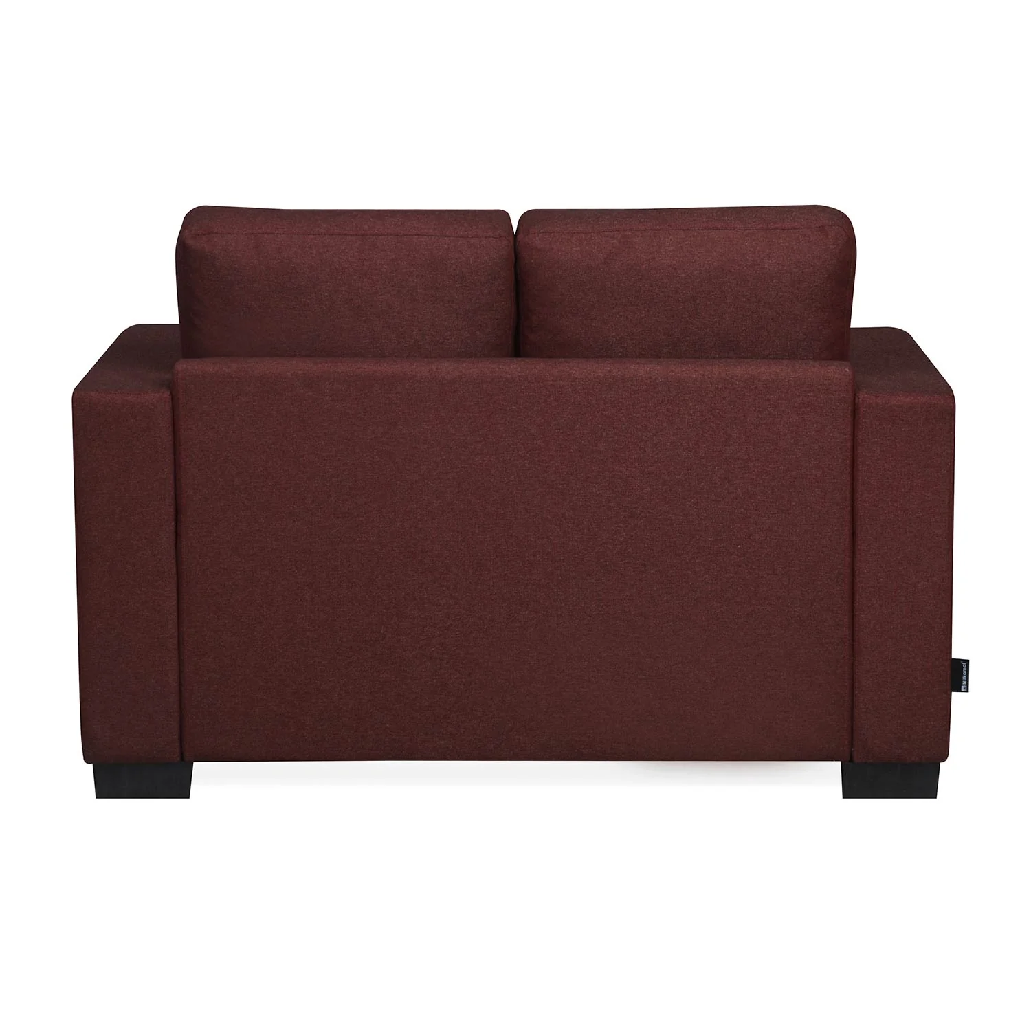 Nilkamal Array 2 Seater Rick Arm Sofa (Maroon) - Image 8