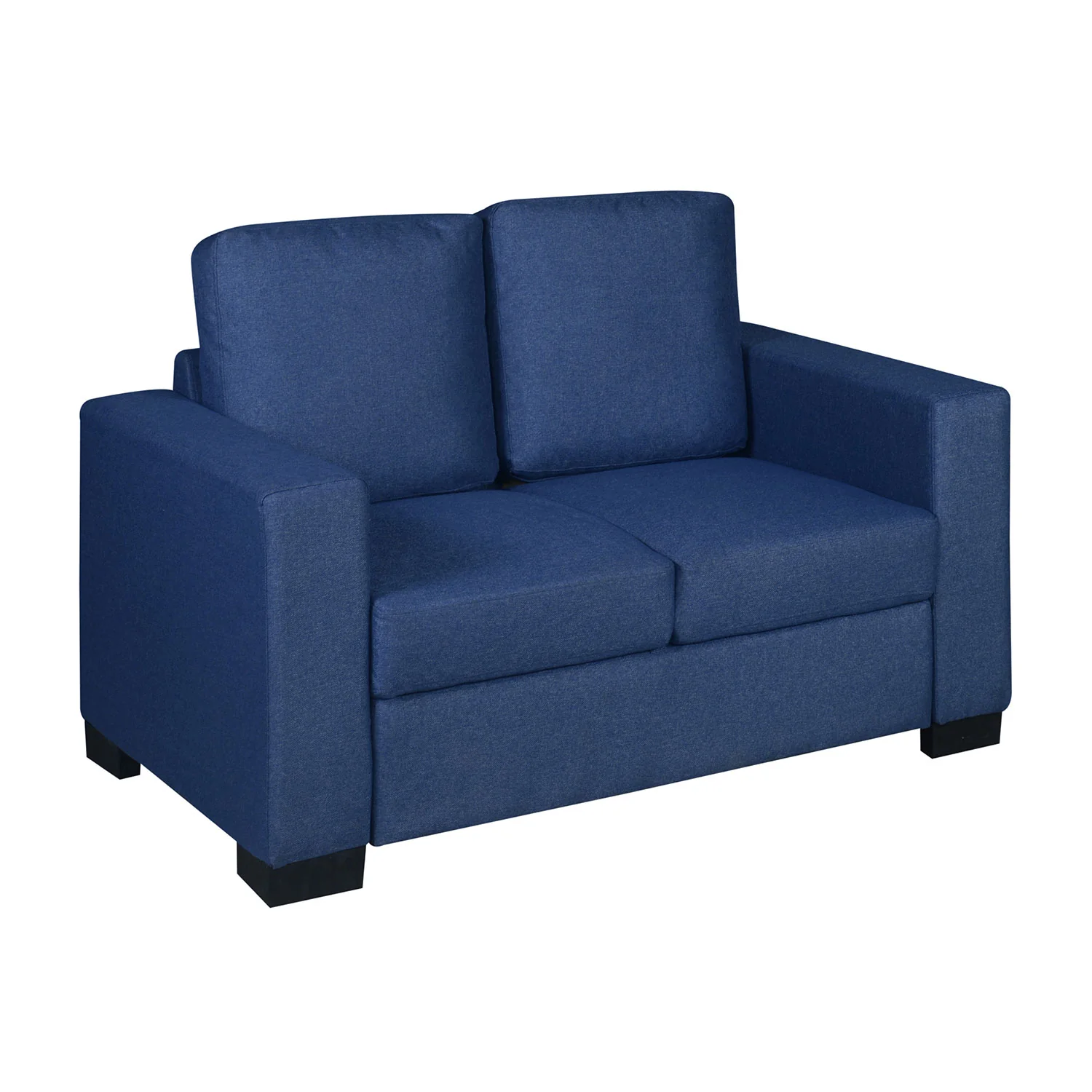 Nilkamal Array 2 Seater Ron Arm Sofa (Blue) - Image 3