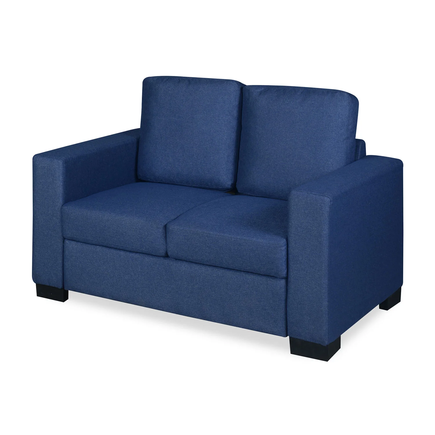 Nilkamal Array 2 Seater Ron Arm Sofa (Blue) - Image 5