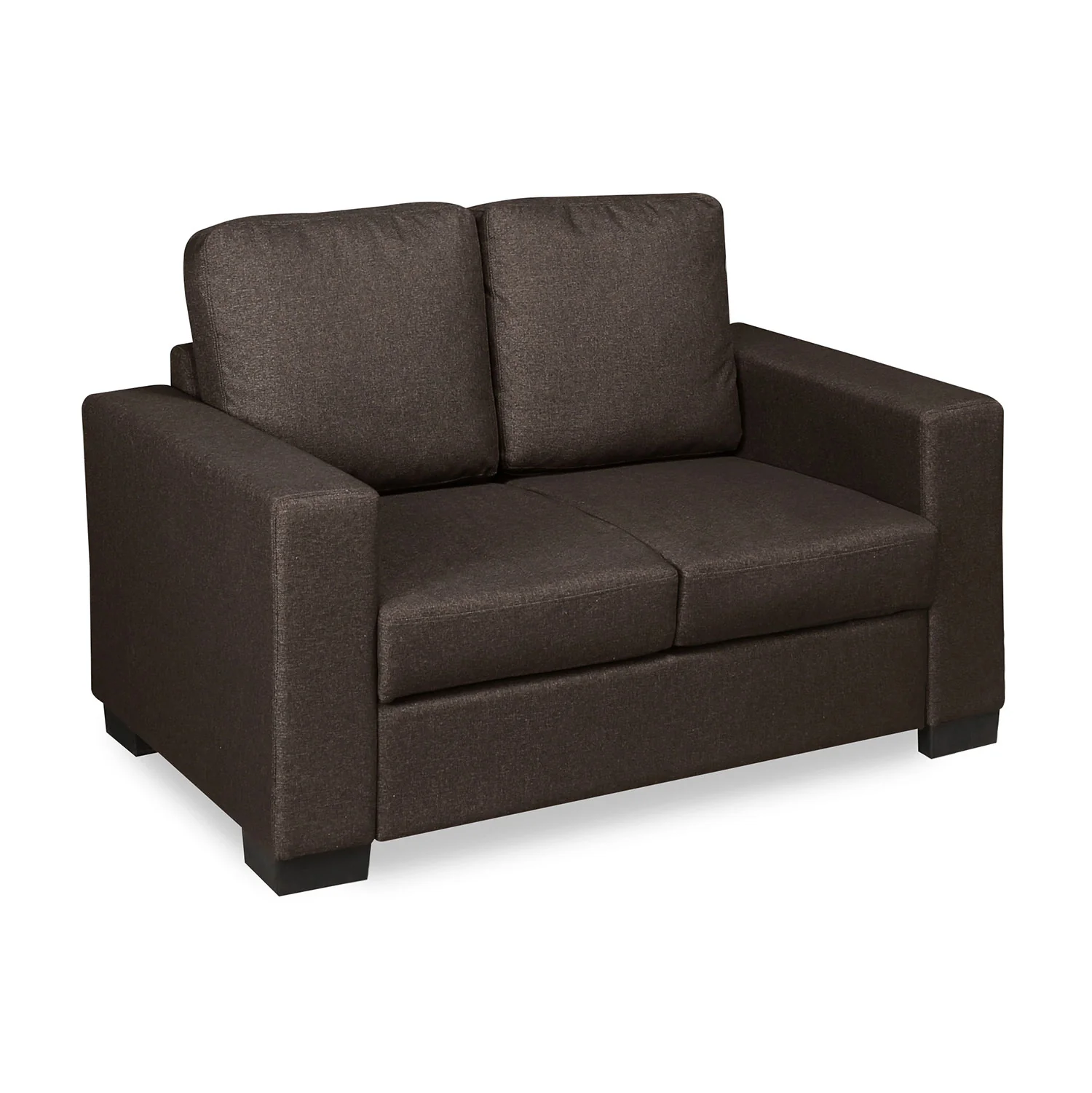 Nilkamal Array 2 Seater Ron Arm Sofa (Dark Brown) - Image 3