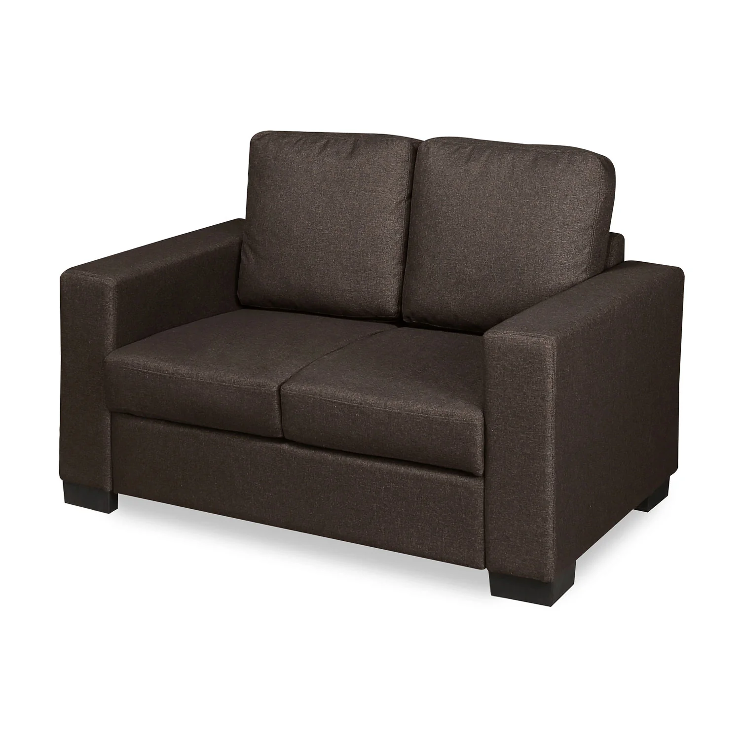 Nilkamal Array 2 Seater Ron Arm Sofa (Dark Brown) - Image 5