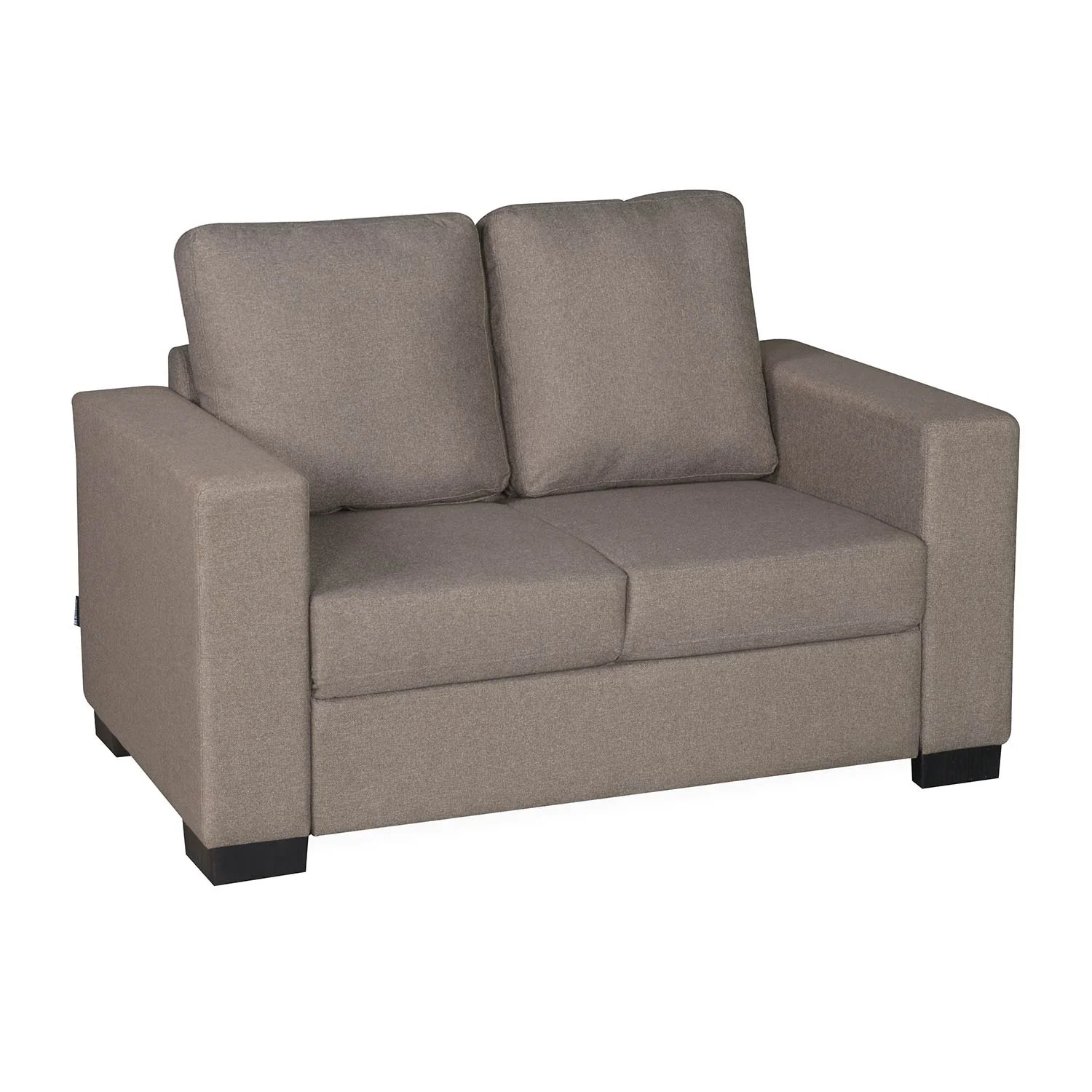 Nilkamal Array 2 Seater Ron Arm Sofa (Light Brown) - Image 3