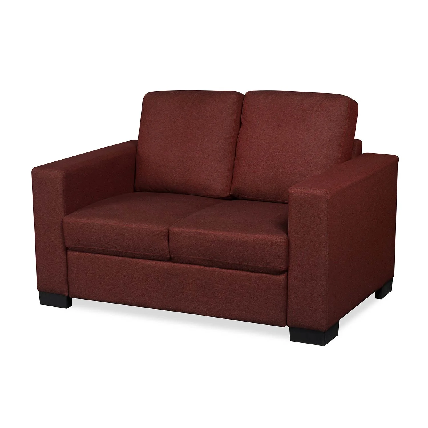 Nilkamal Array 2 Seater Ron Arm Sofa (Maroon) - Image 5