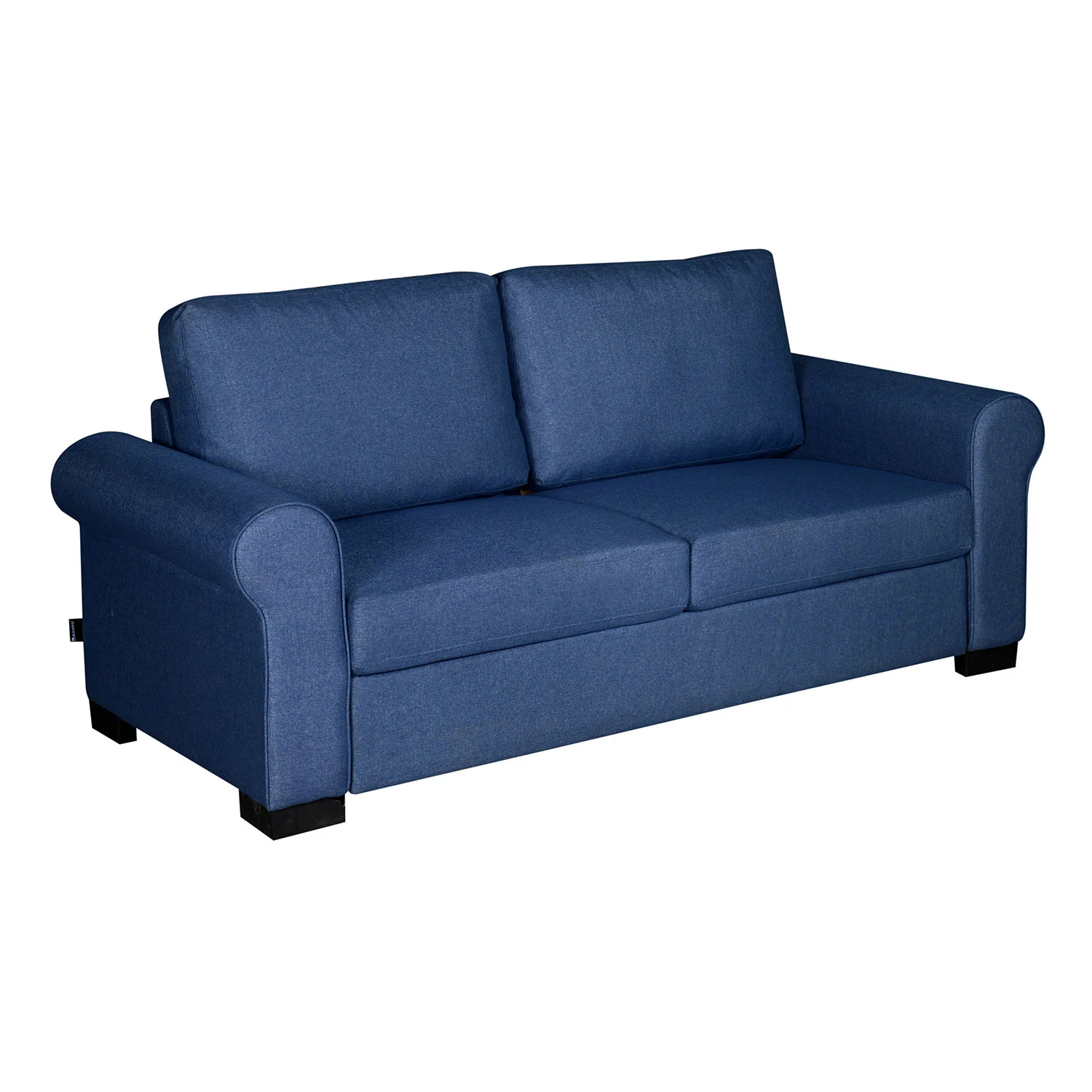 Nilkamal Array 3 Seater Bill Arm Sofa (Blue) - Image 3