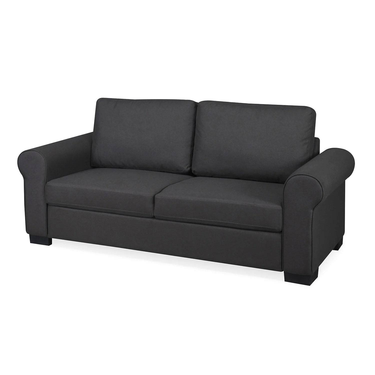 Nilkamal Array 3 Seater Bill Arm Sofa (Dark Grey) - Image 5