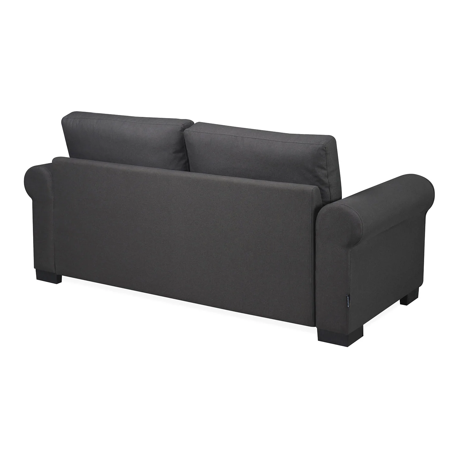 Nilkamal Array 3 Seater Bill Arm Sofa (Dark Grey) - Image 6