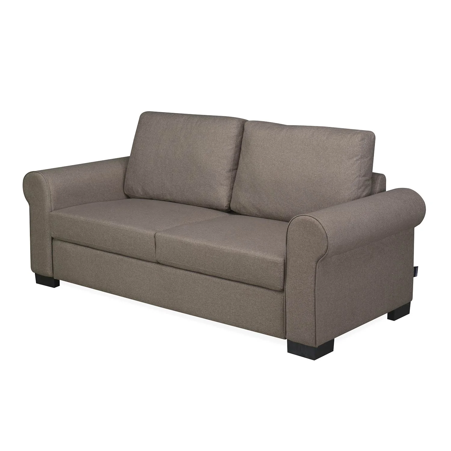 Nilkamal Array 3 Seater Bill Arm Sofa (Light Brown) - Image 4
